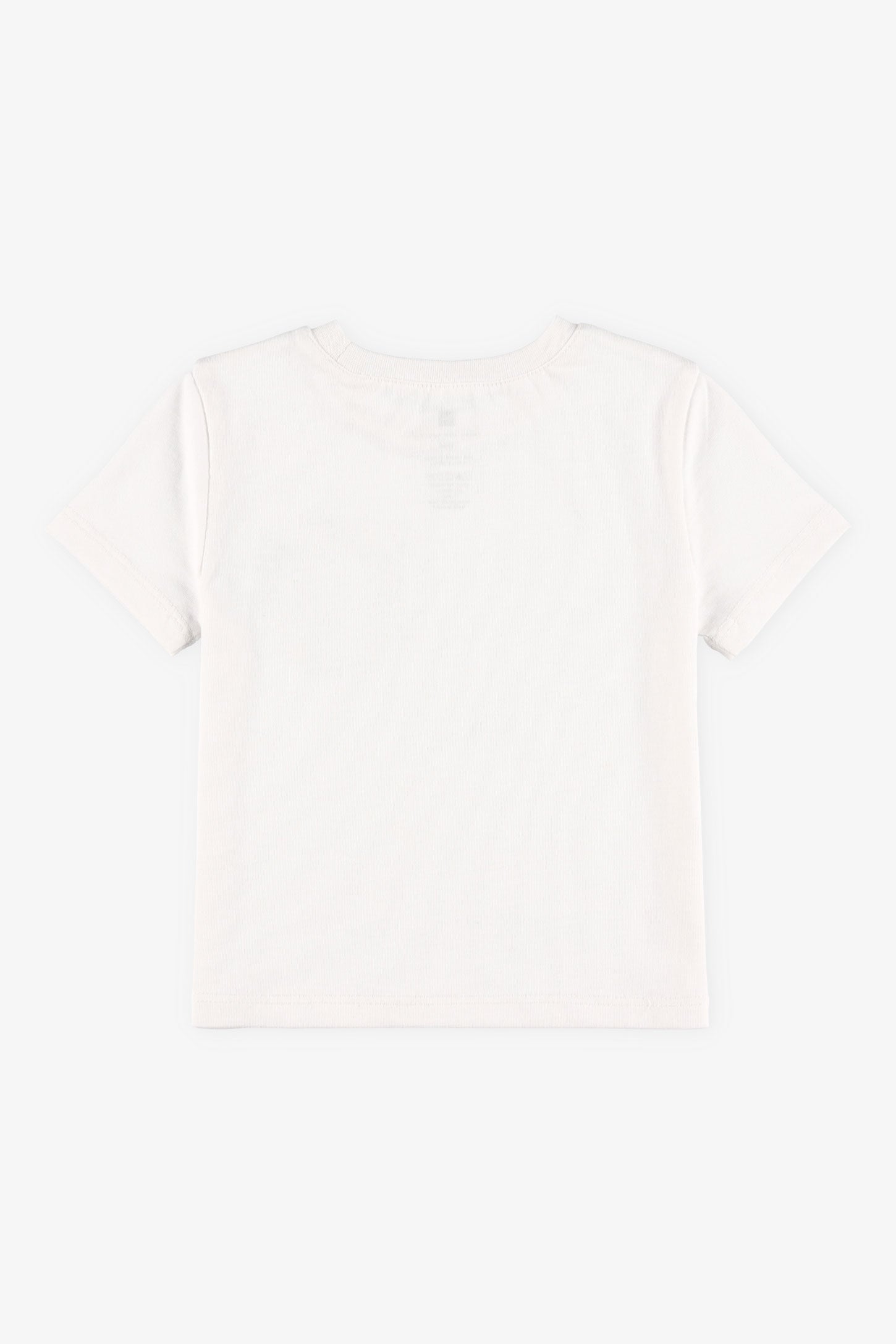 T-shirt à poche en coton, 2/15$ - Bébé garçon && BLANC