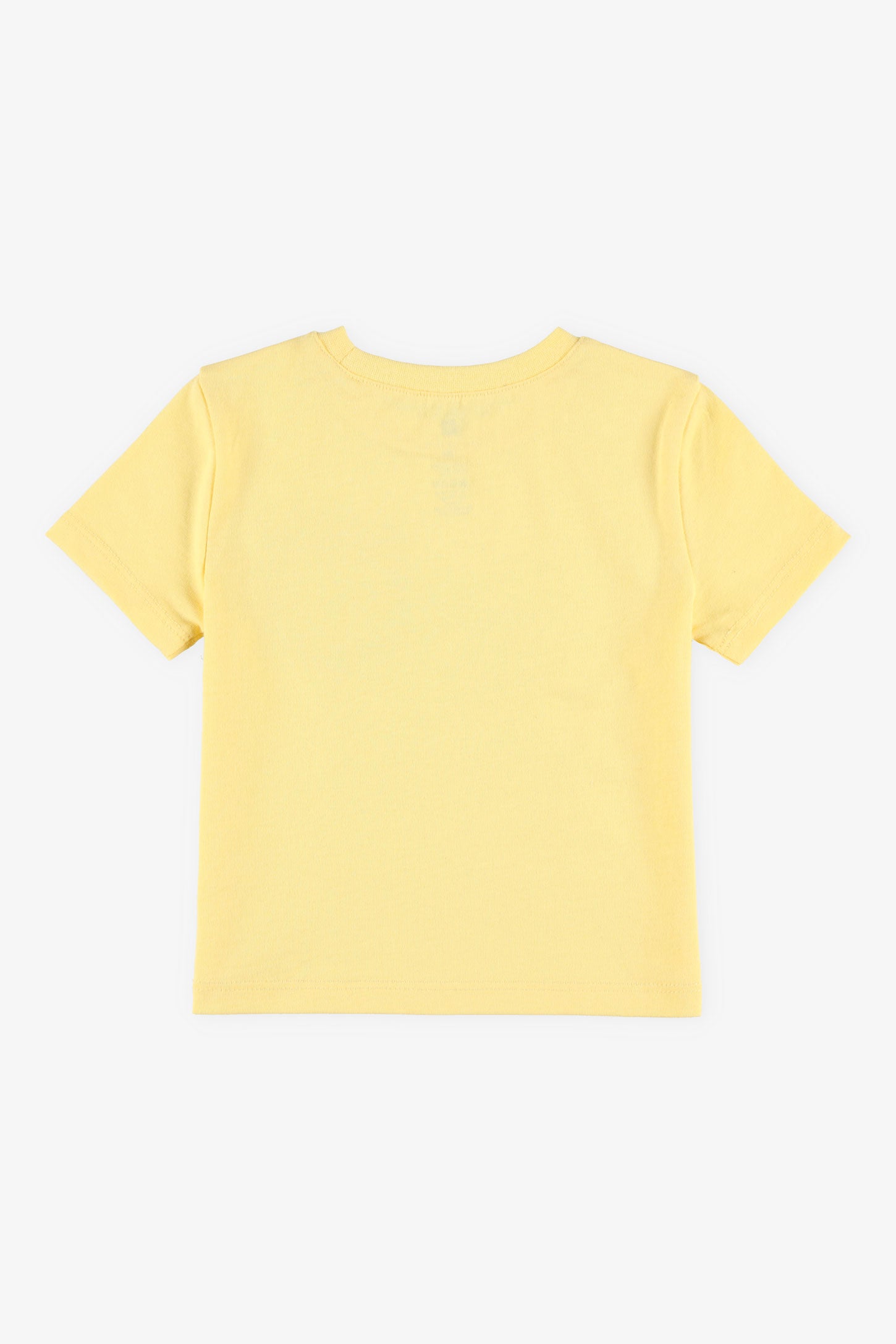 T-shirt à poche en coton, 2/15$ - Bébé garçon && JAUNE