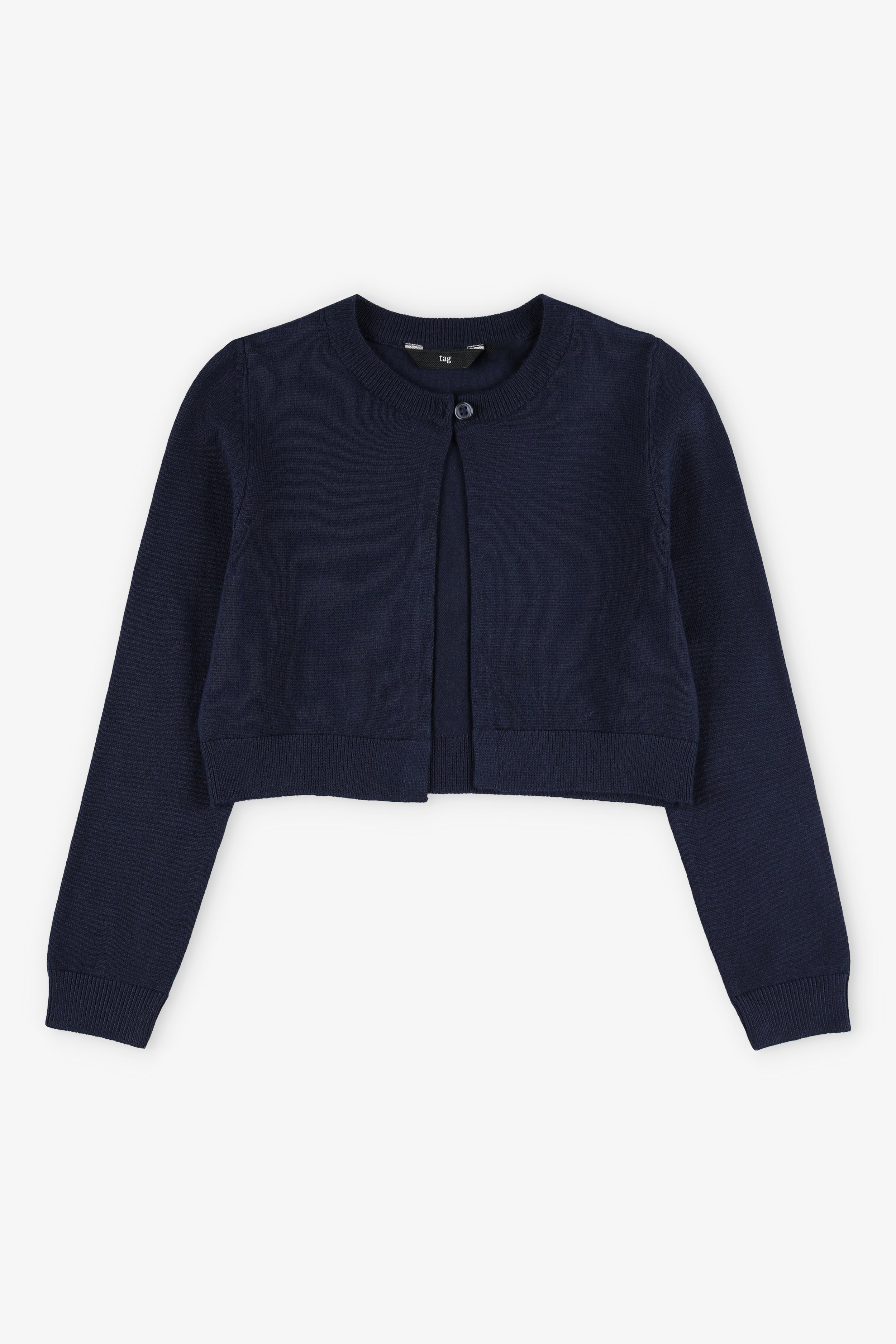 Gilet Tricoté Bébé Fille - 100% Coton - Manches Longues - Boutonnage Devant - Taille 80 à 130cm