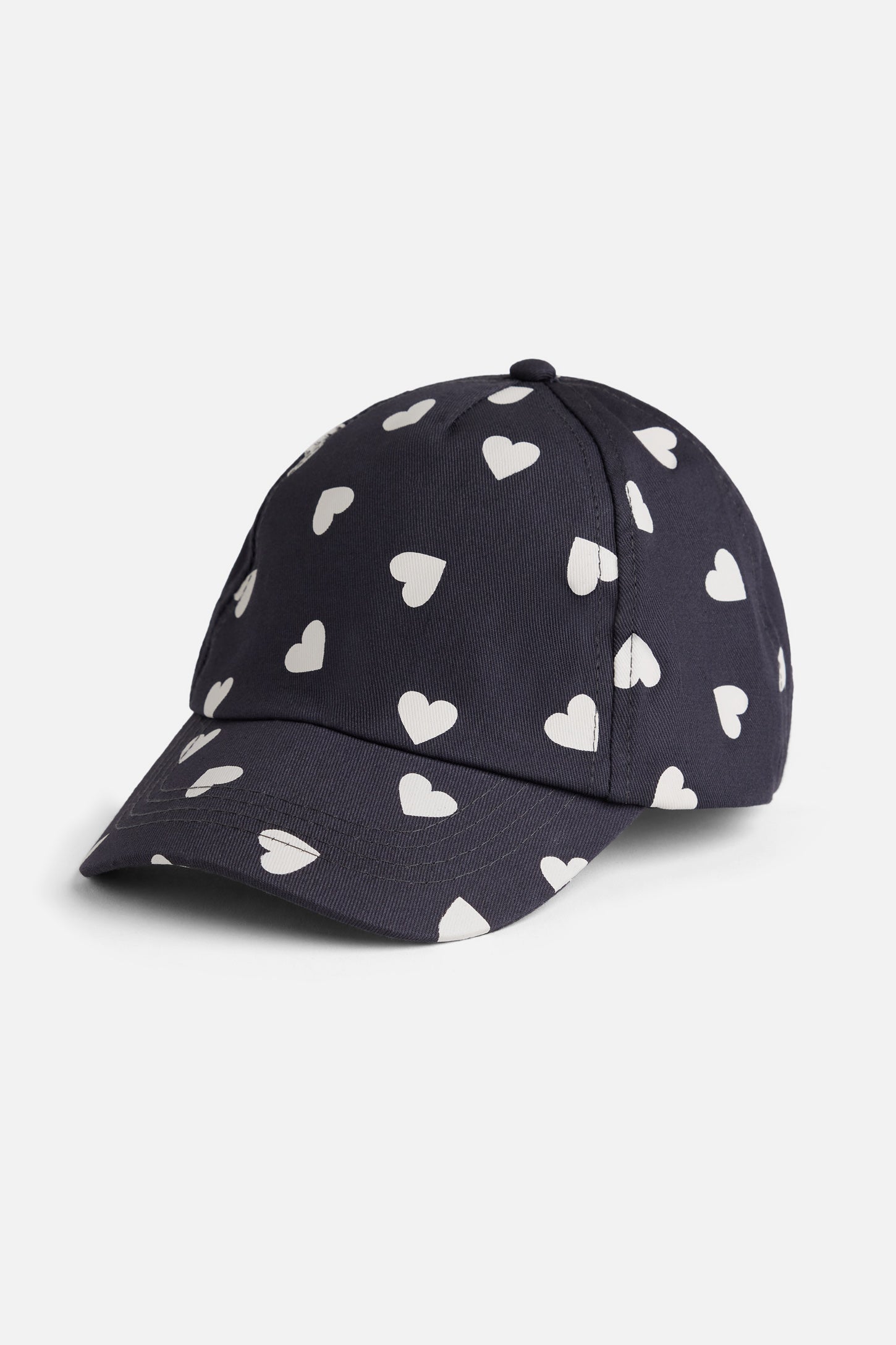 Casquette imprimée, 2/20$ - Enfant fille && NOIR/MAUVE