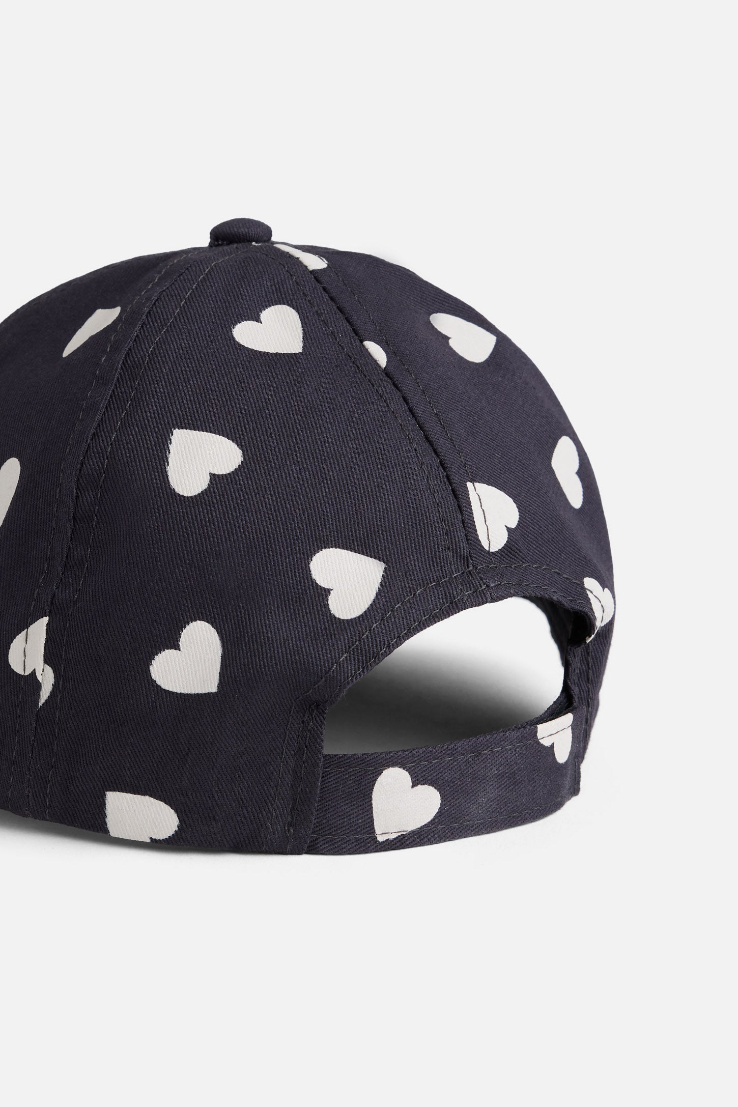 Casquette imprimée, 2/20$ - Enfant fille && NOIR/MAUVE