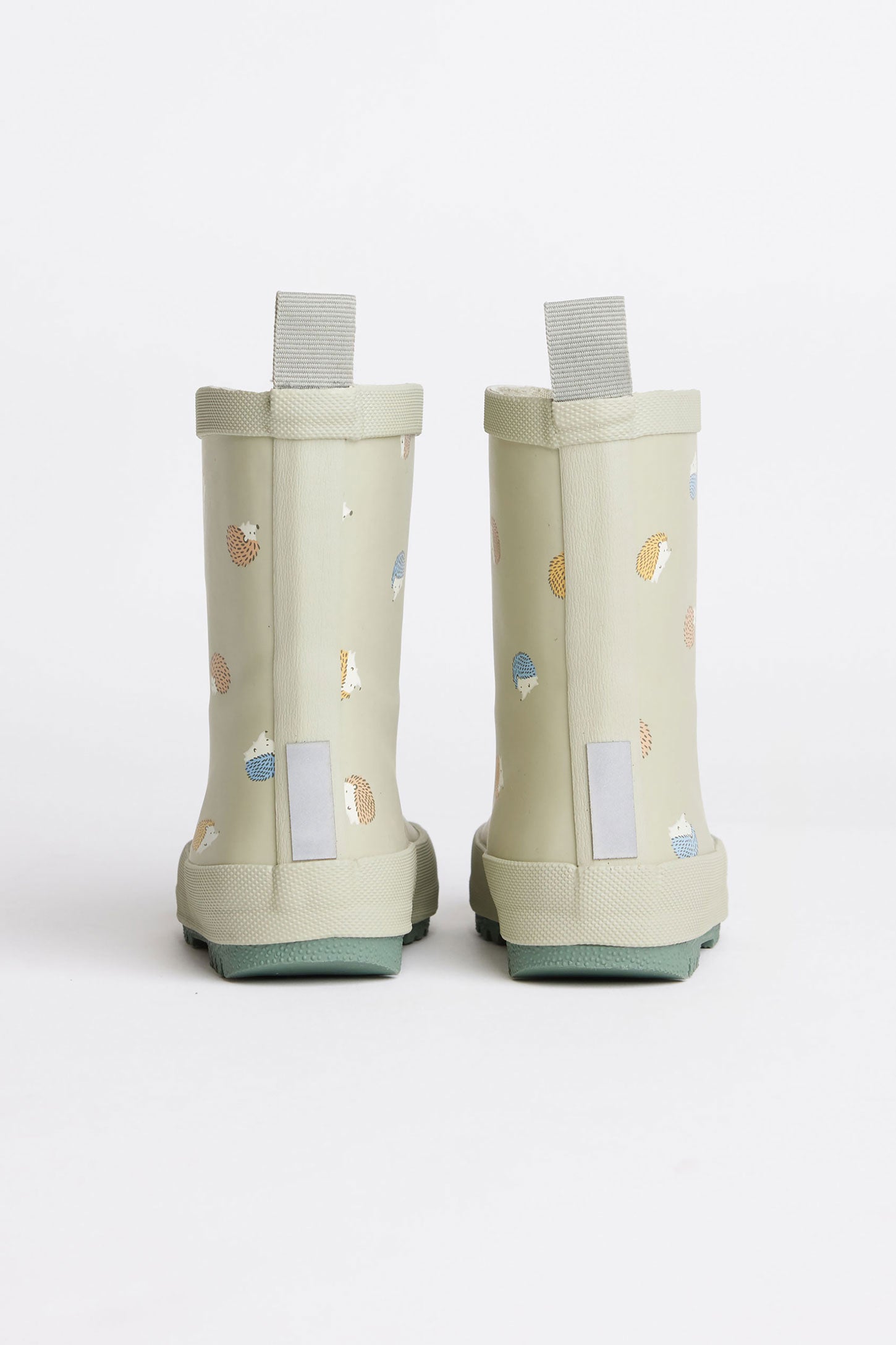 Bottes de pluies doublées hérisson - Bébé garçon && KAKI PALE