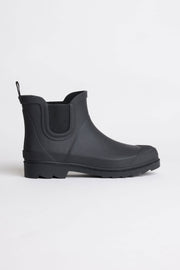 Bottes de pluie Chelsea doublées BM - Ado garçon && NOIR