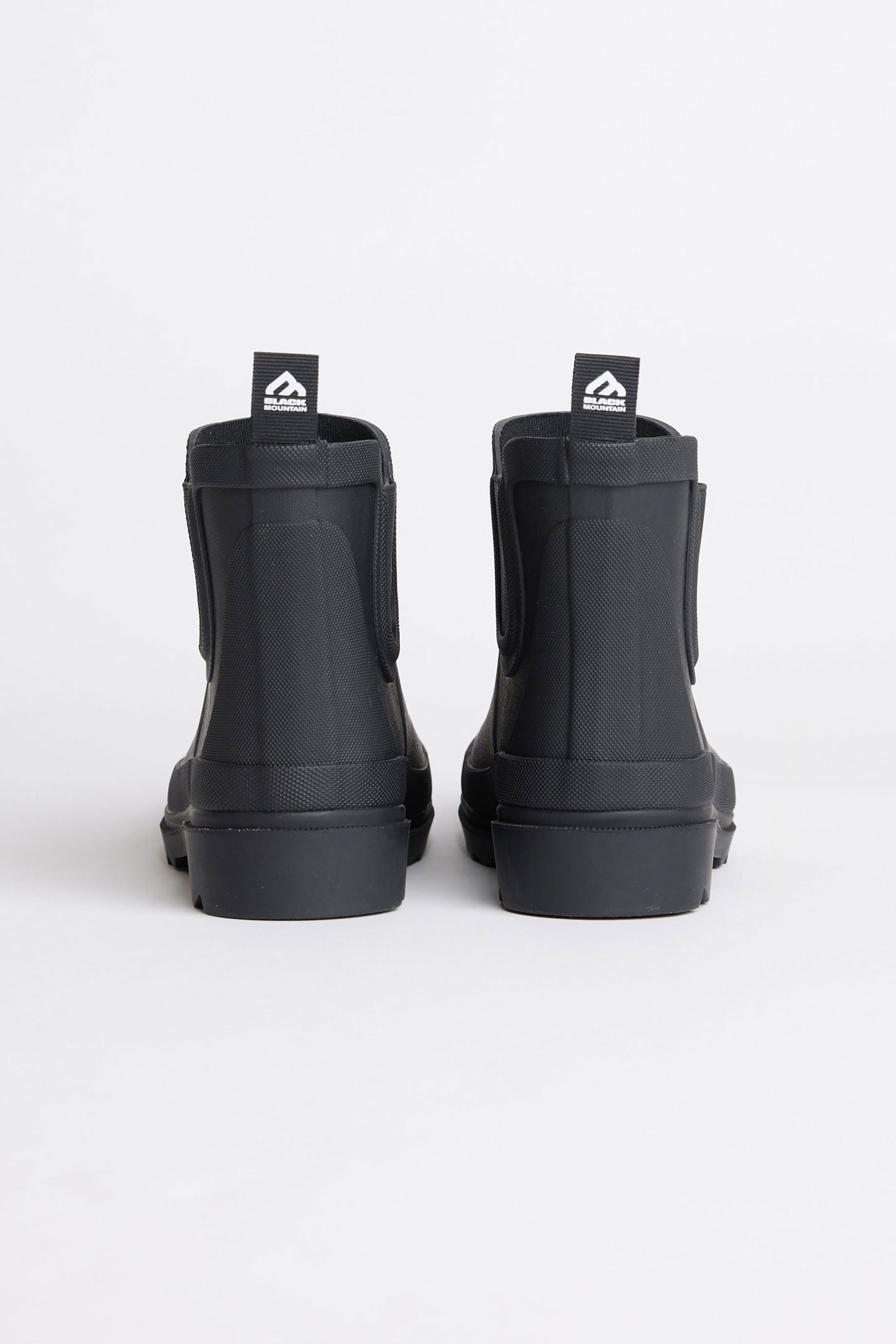 Bottes de pluie Chelsea doublées BM - Ado garçon && NOIR