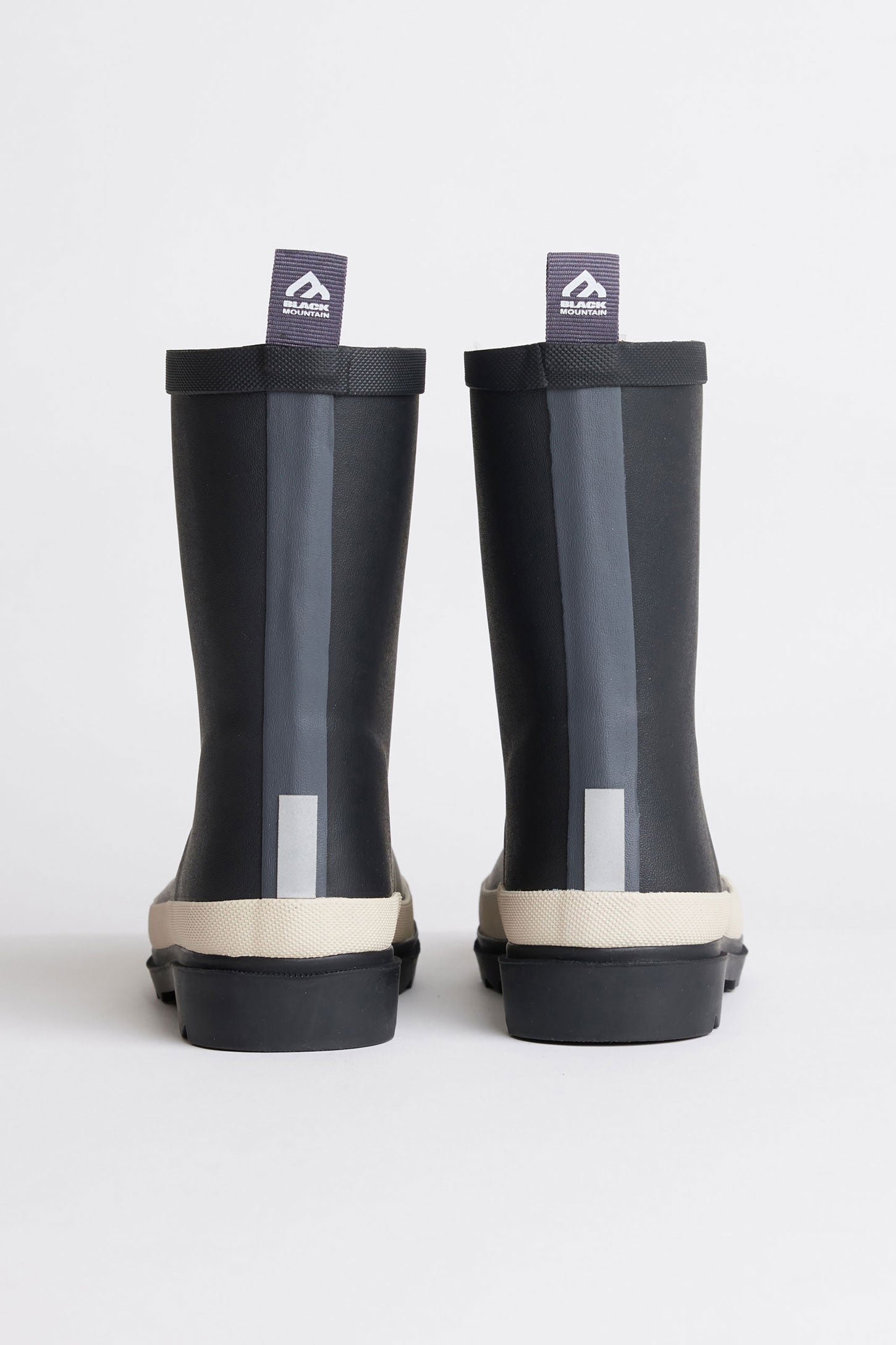 Bottes de pluie doublées BM - Enfant garçon && NOIR