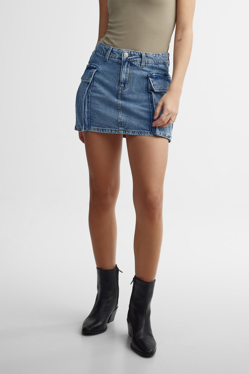 HOT Jupe Femme Mini Jupe Jean Taille Basse Jupe Courte Taille