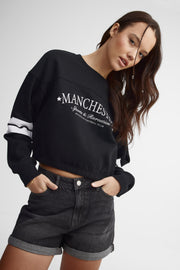 Short ''Mom'' taille haute en jeans - Femme && DENIM GRIS