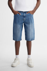 Short ''skater'' en jeans - Homme && INDIGO