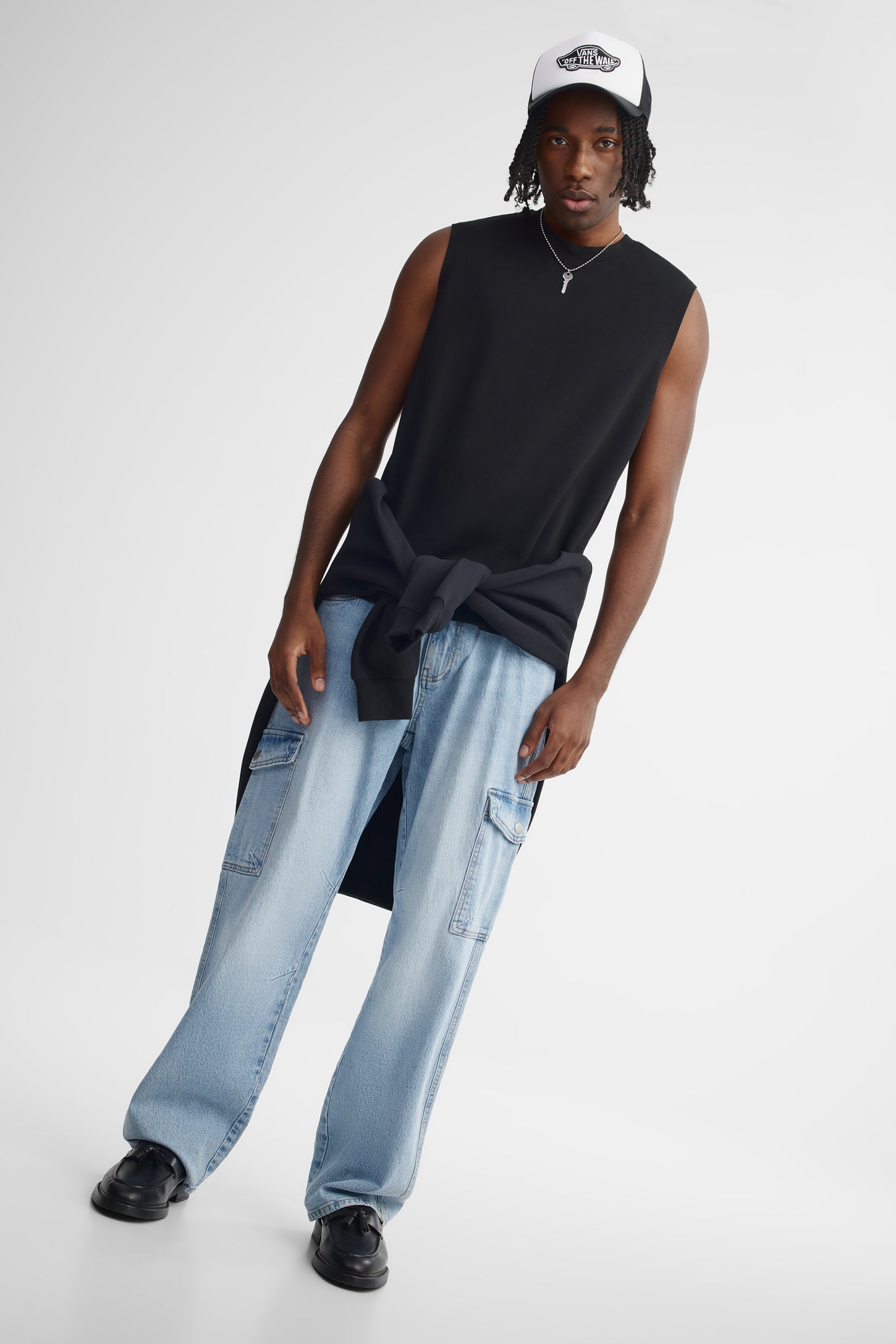 Camisole muscle coton - Homme && NOIR