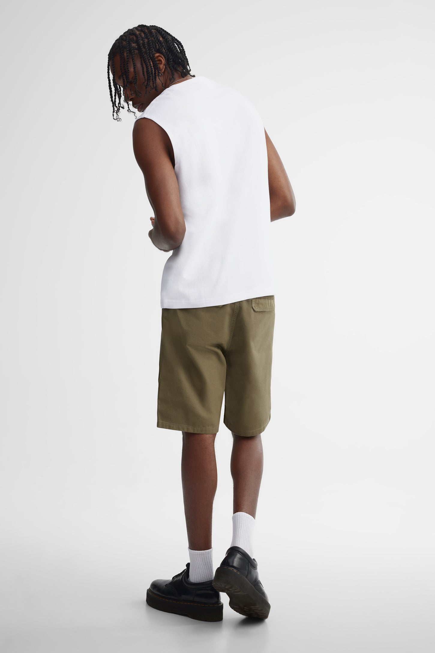 Camisole muscle coton - Homme && BLANC