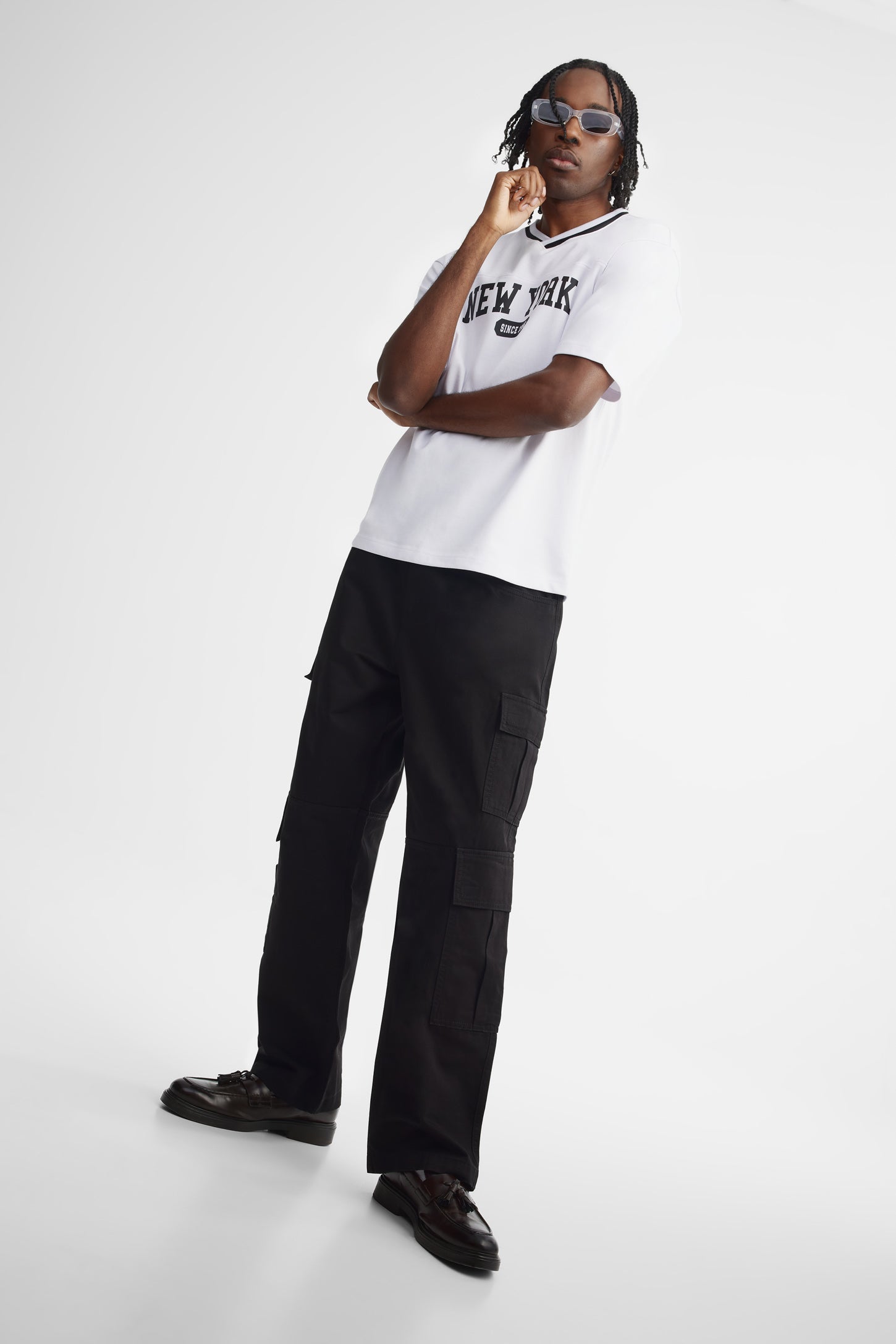 T-shirt football - Homme && BLANC MULTI