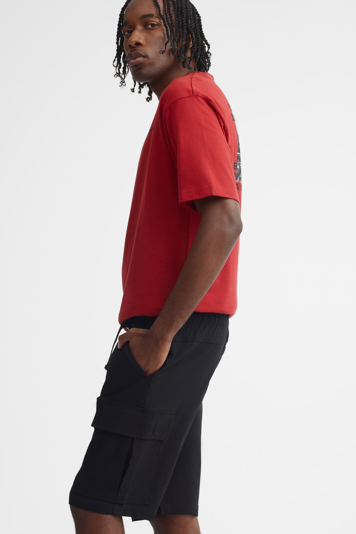 Short cargo - Homme && NOIR