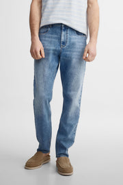 Jeans jambe fuselée 32'' - Homme && BLEU PALE