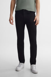 Jeans jambe fuselée - Homme && NOIR