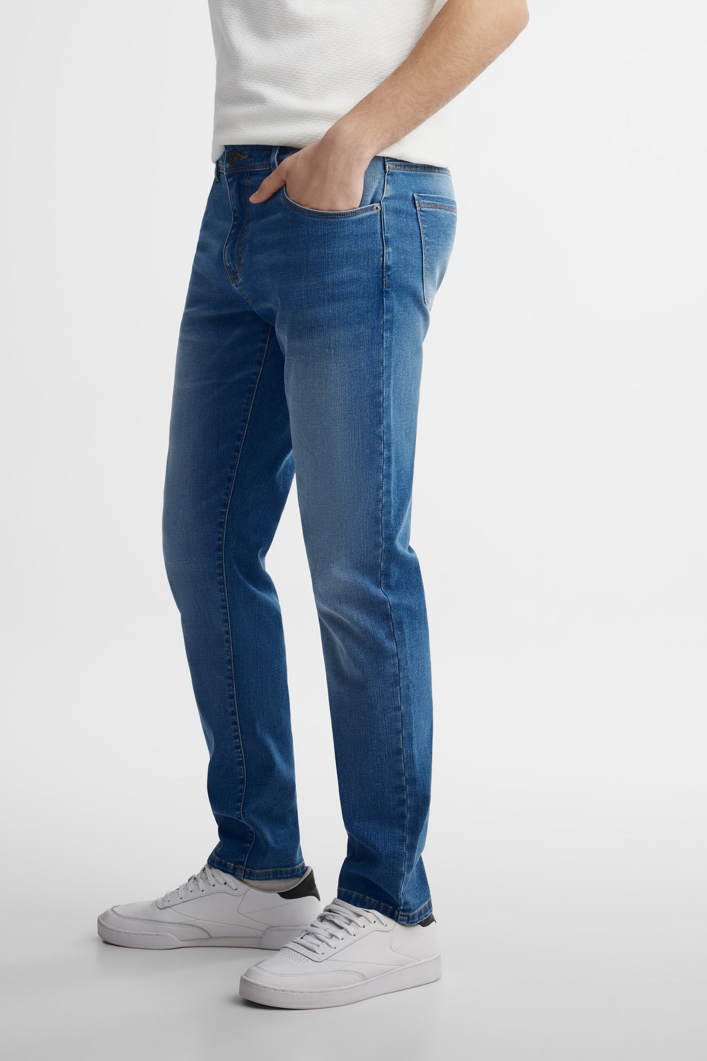 Jeans jambe fuselée - Homme && MOYEN