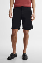 Short 5 poches en twill - Homme && NOIR