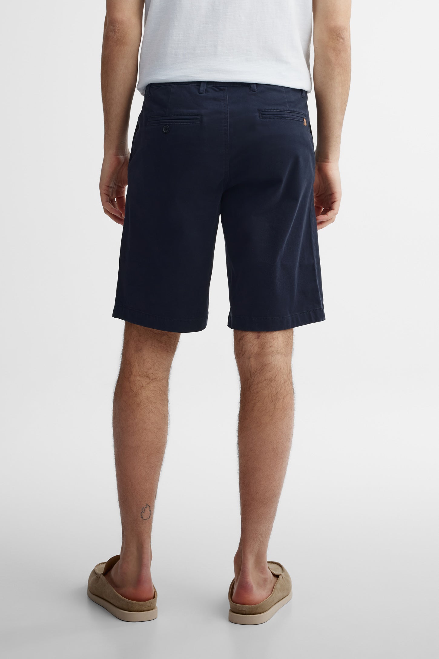 Short 5 poches en twill - Homme && MARIN