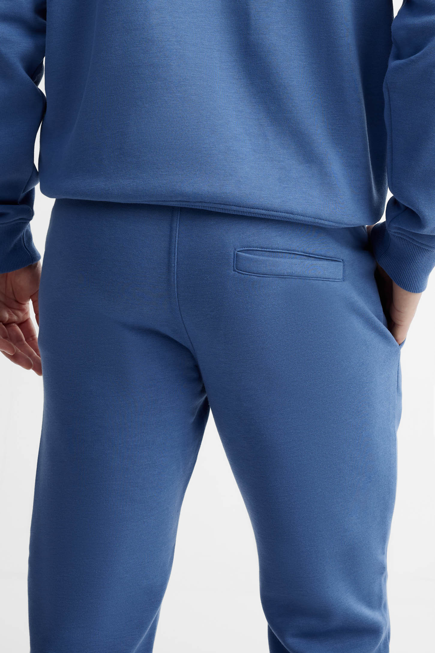 Pantalon jogger ouaté - Homme && BLEU