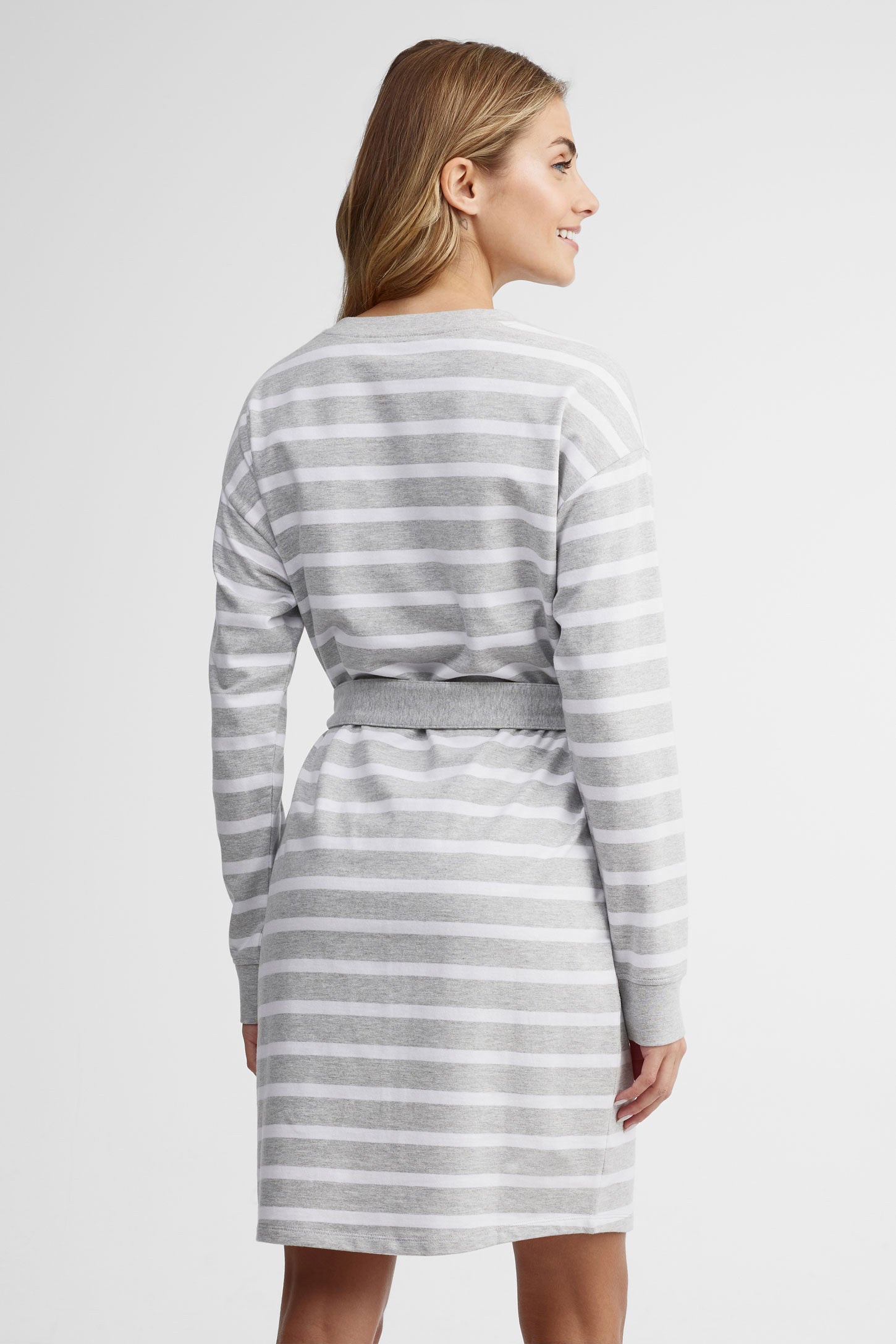 Robe manches longues - Femme 
 && GRIS MULTI