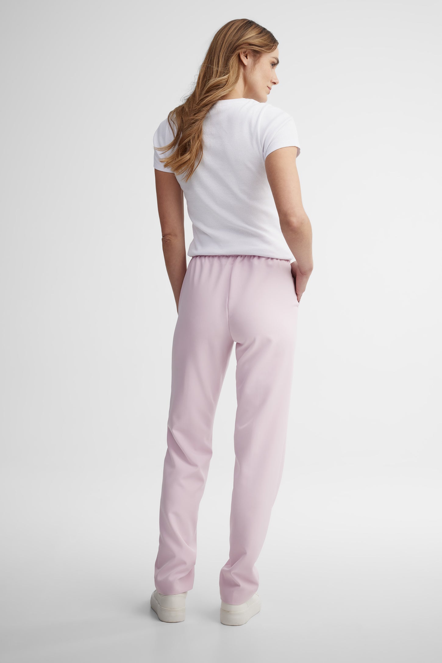 Pantalon jambe fuselée - Femme && ROSE