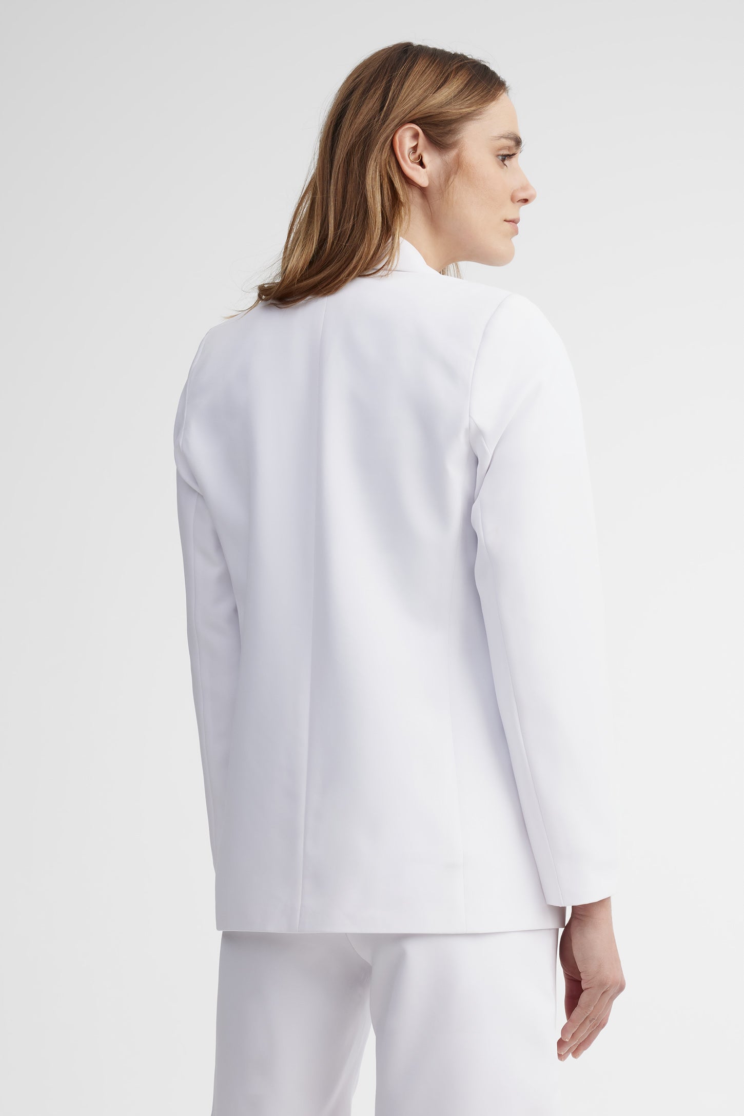 Veston doublé - Femme && BLANC