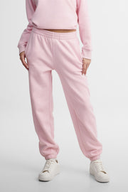 Pantalon jogger coton ouaté - Femme && ROSE