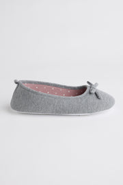 Pantoufles ballerine - Femme && GRIS MIXTE