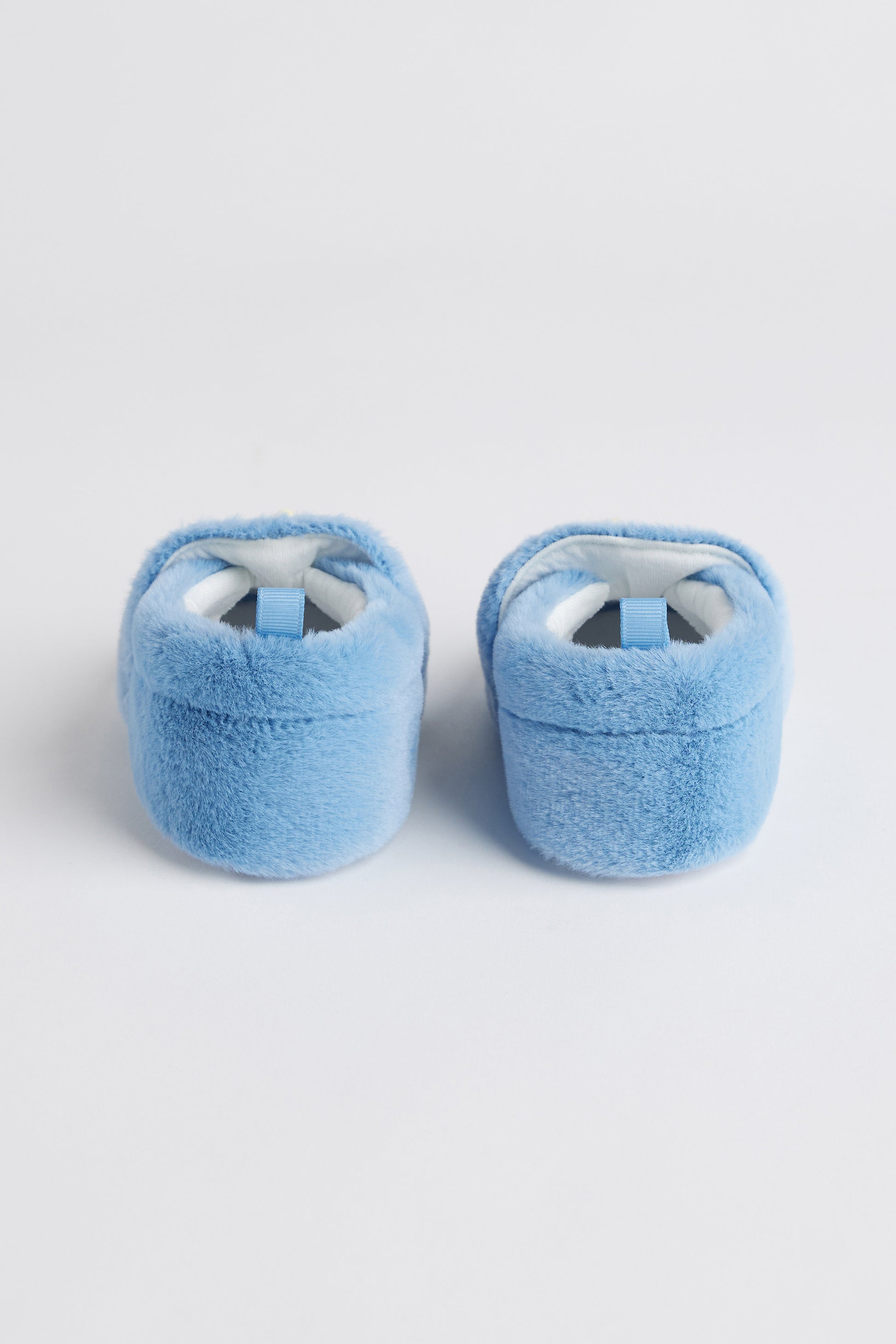 Pantoufles dinosaure en peluche - Bébé garçon && AQUA