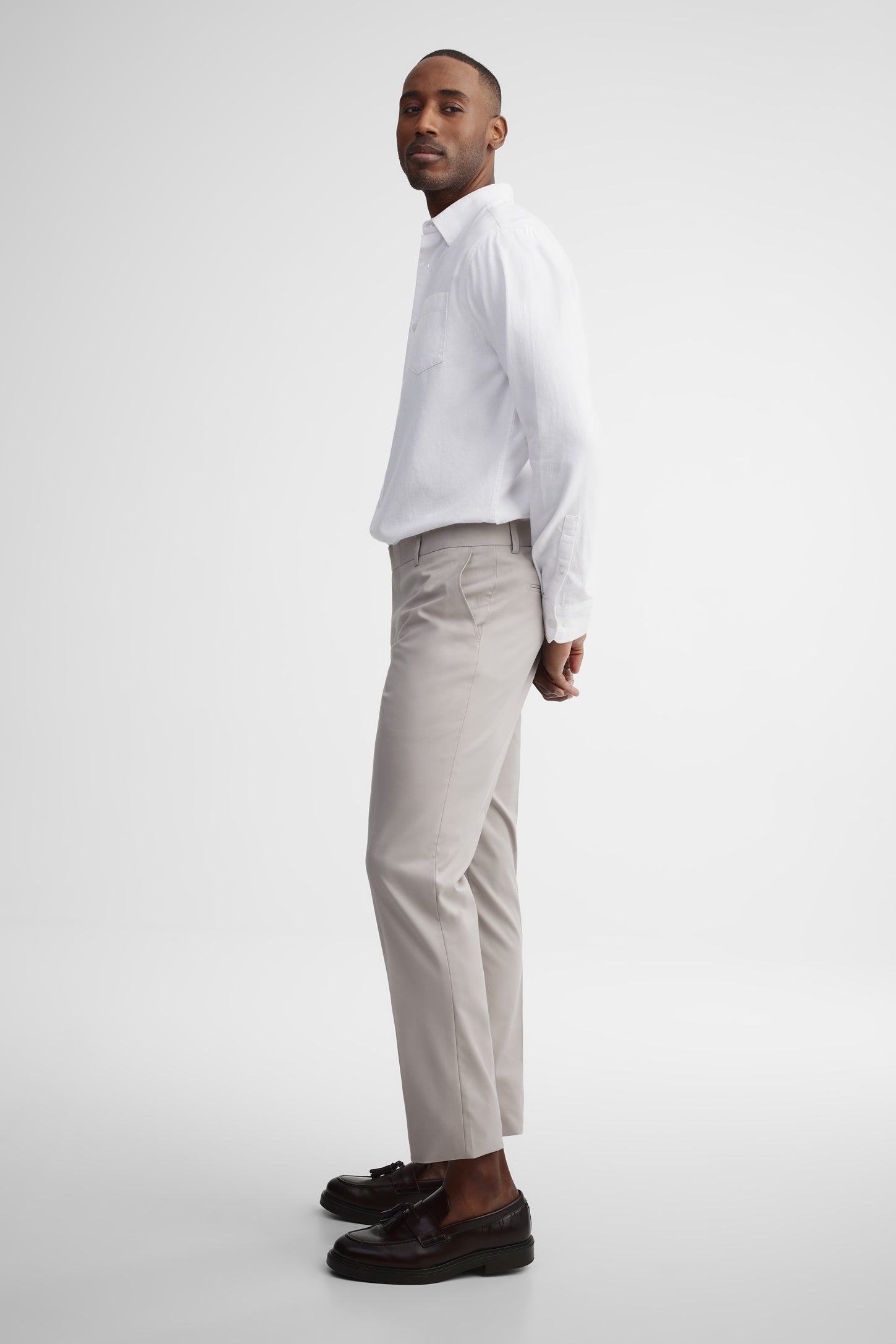 Pantalon habillé - Homme && BEIGE