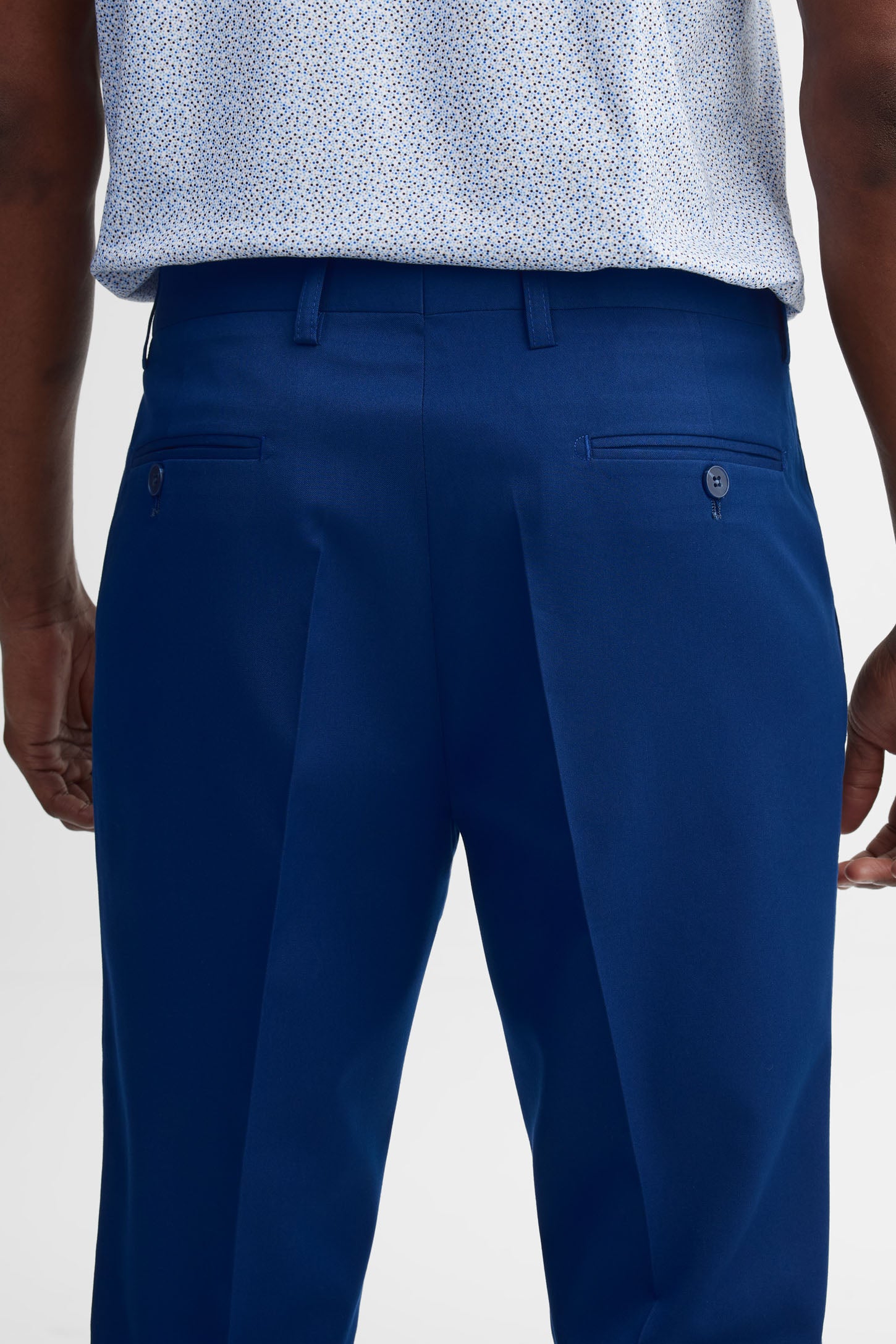 Pantalon habillé - Homme && MARIN