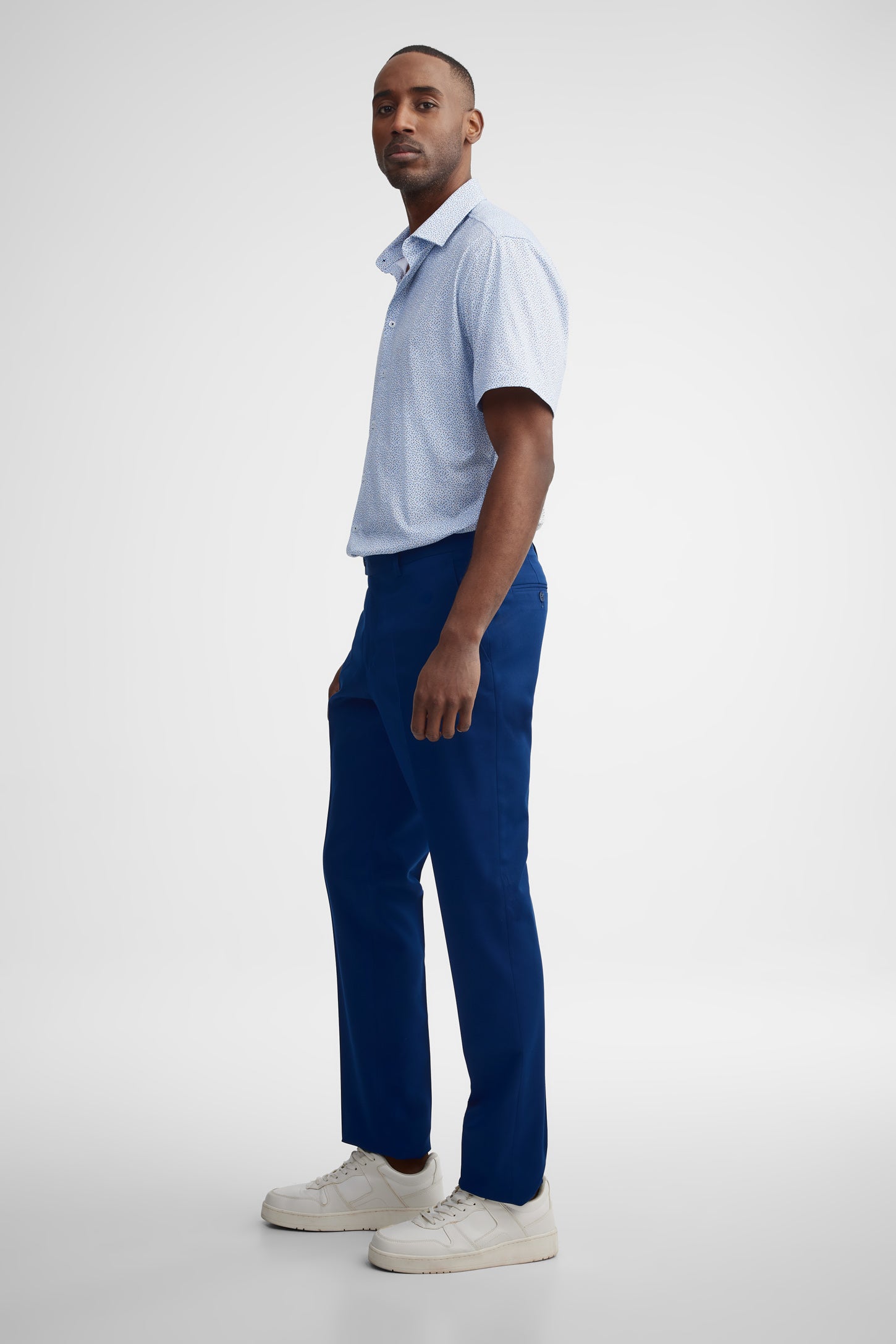 Pantalon habillé - Homme && MARIN