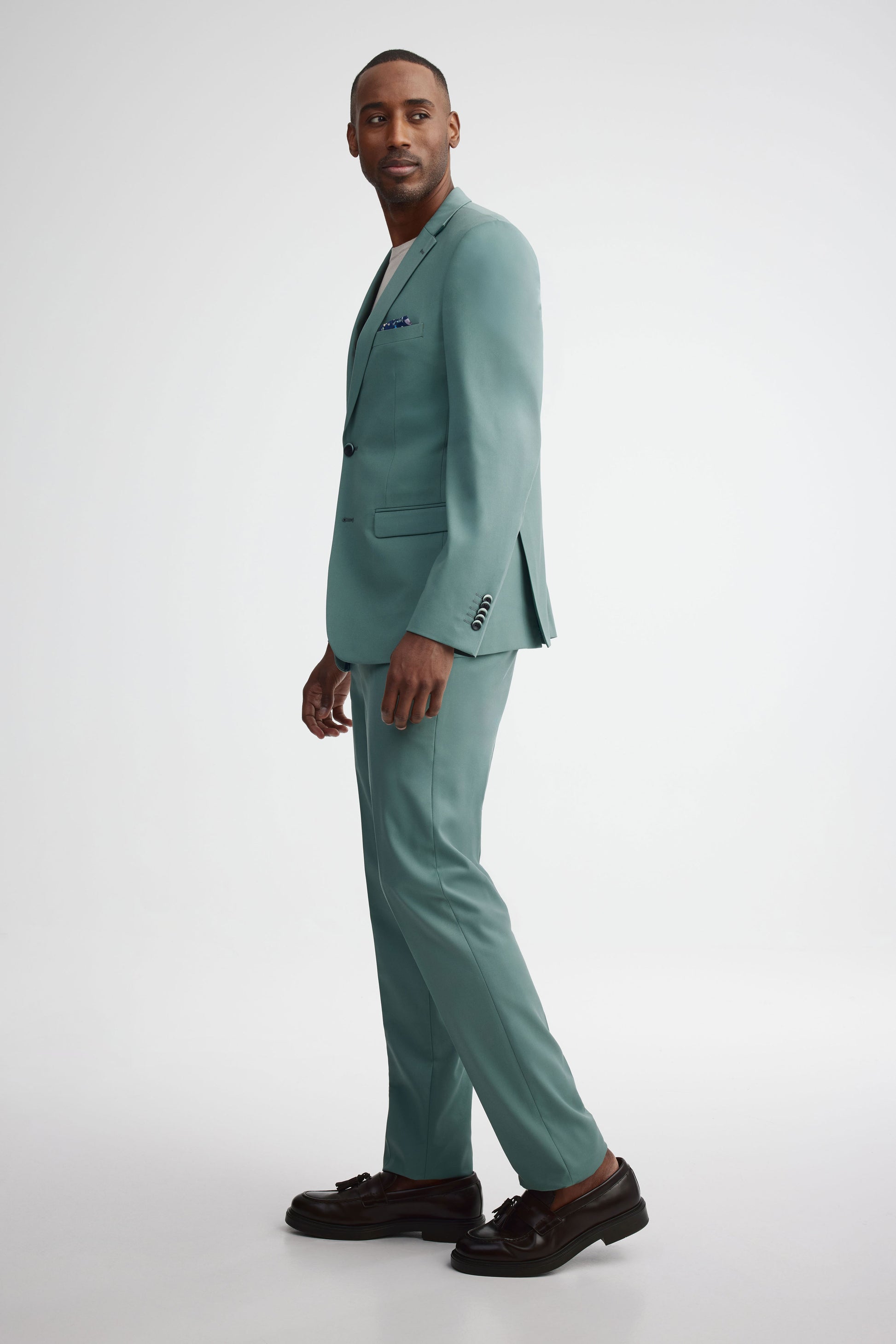 Veston habillé - Homme && VERT
