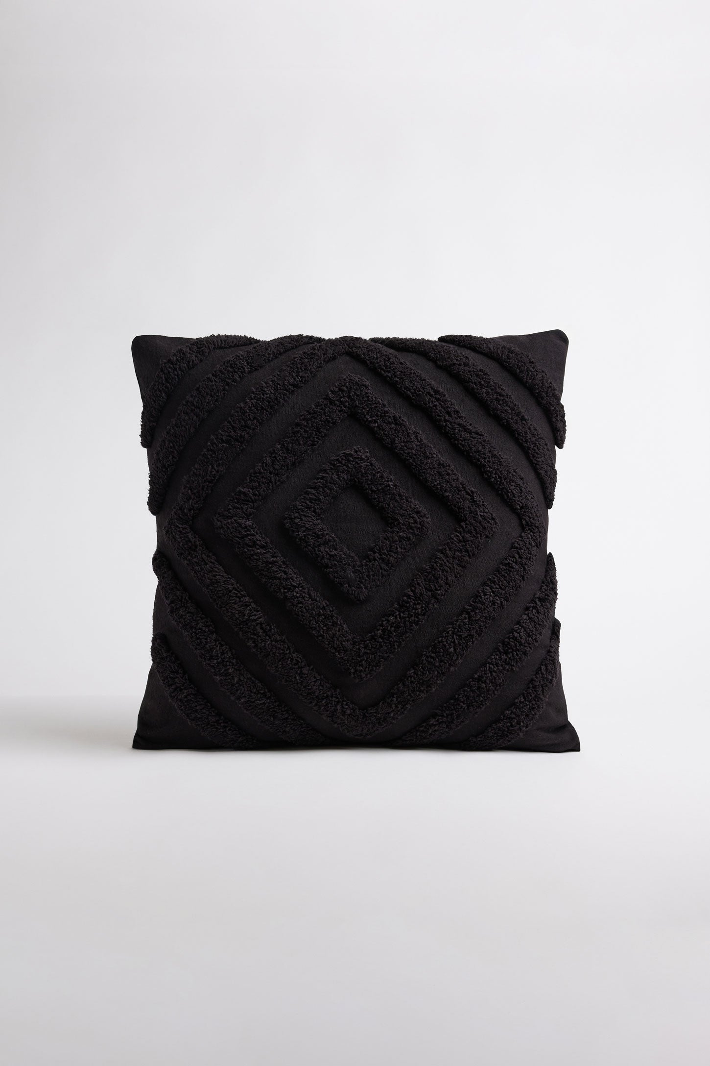 Coussin texturé 20 x 20 - Maison && NOIR