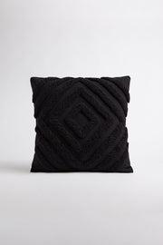 Coussin texturé 20 x 20 - Maison && NOIR