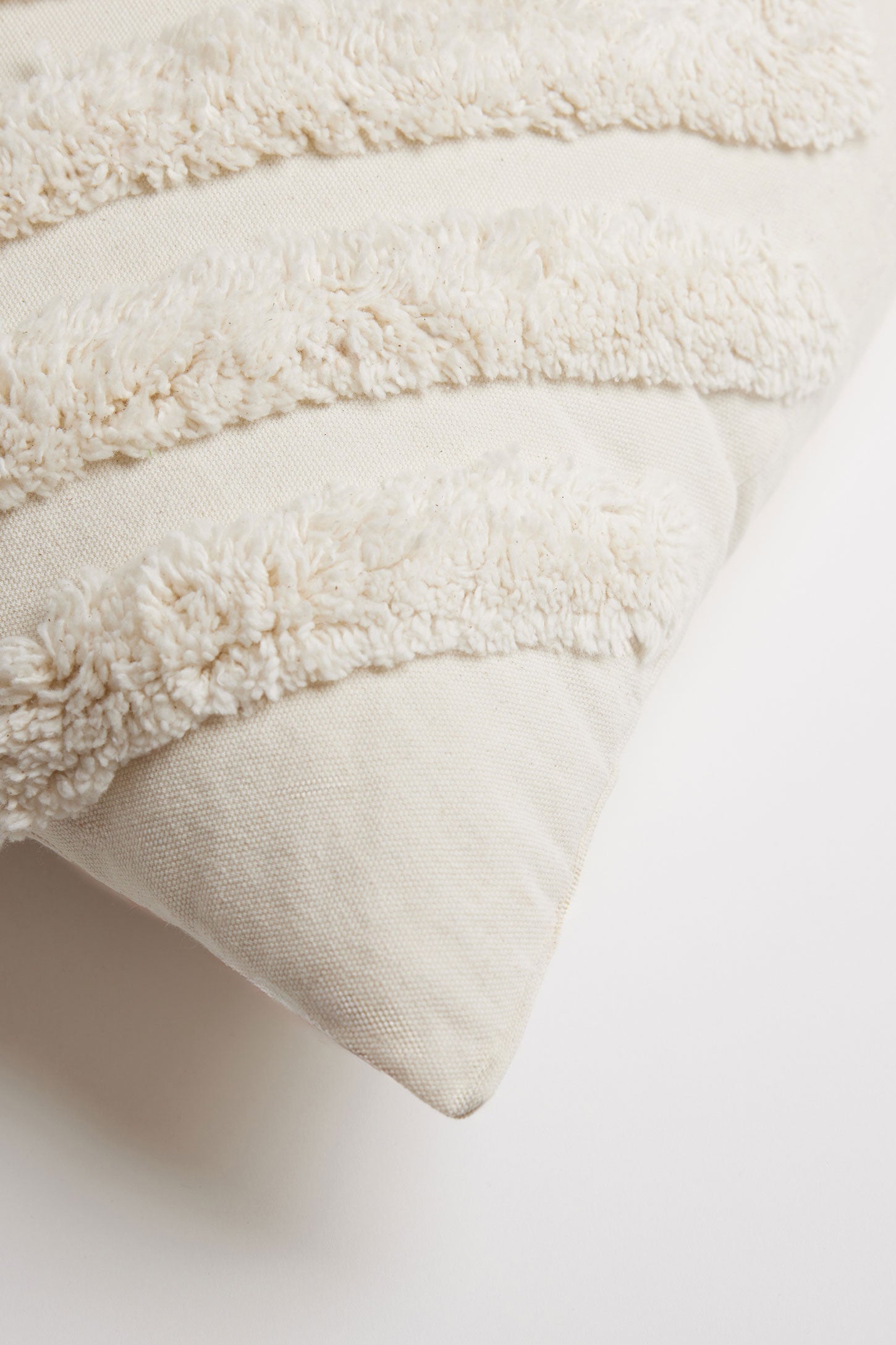Coussin texturé 20 x 20 - Maison && BLANC CASSÉ