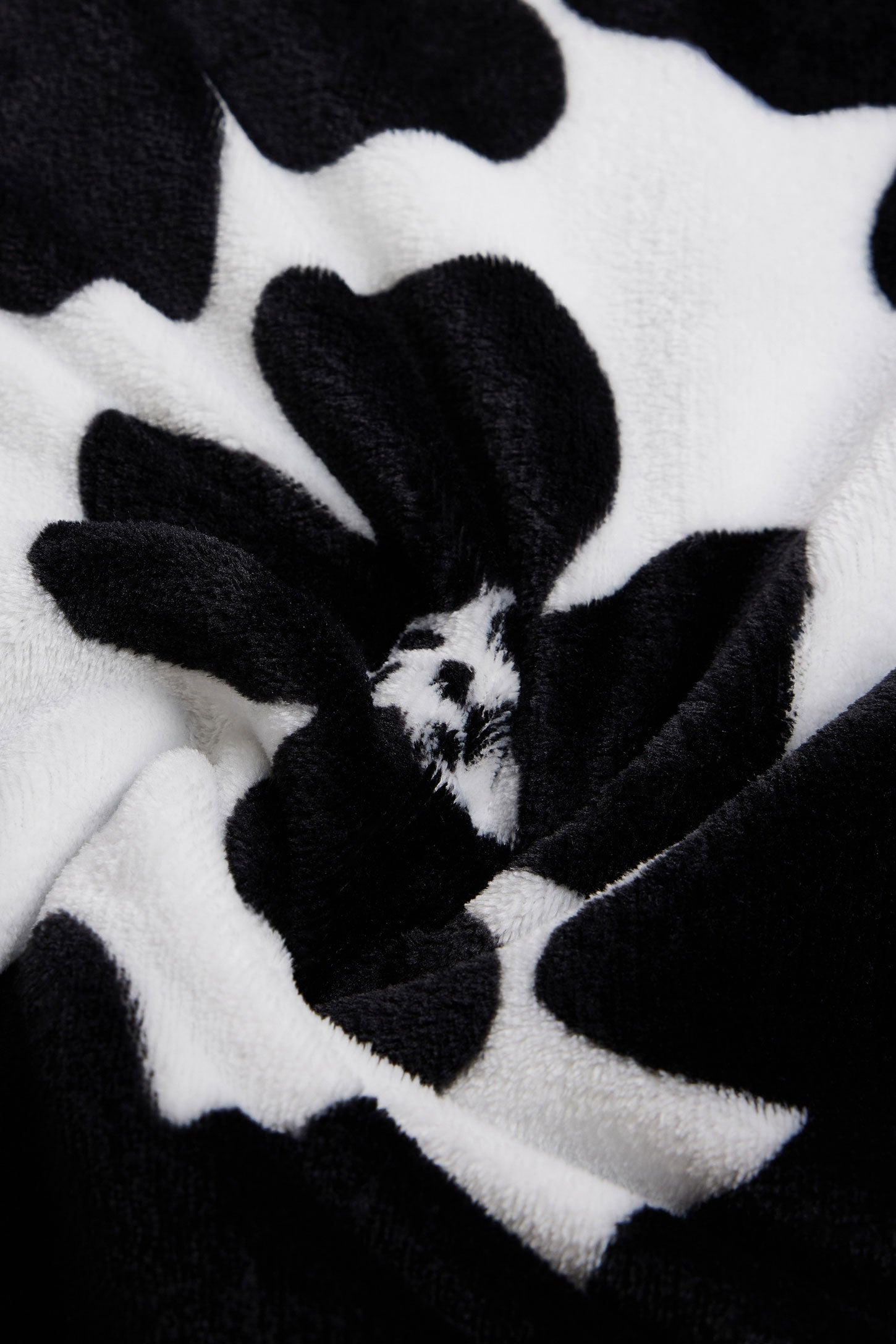 Jeté imprimé en peluche 50 x 60'' - Maison && NOIR
