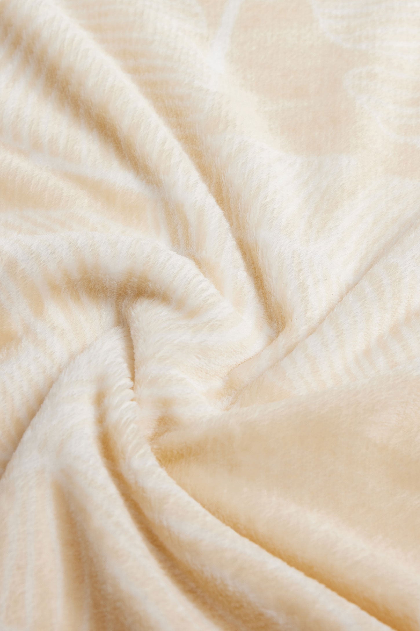 Jeté imprimé en peluche 50 x 60'' - Maison && BLANC CASSÉ
