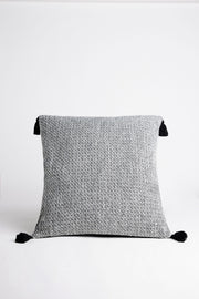 Coussin avec glands 20 x 20'' - Maison && NOIR