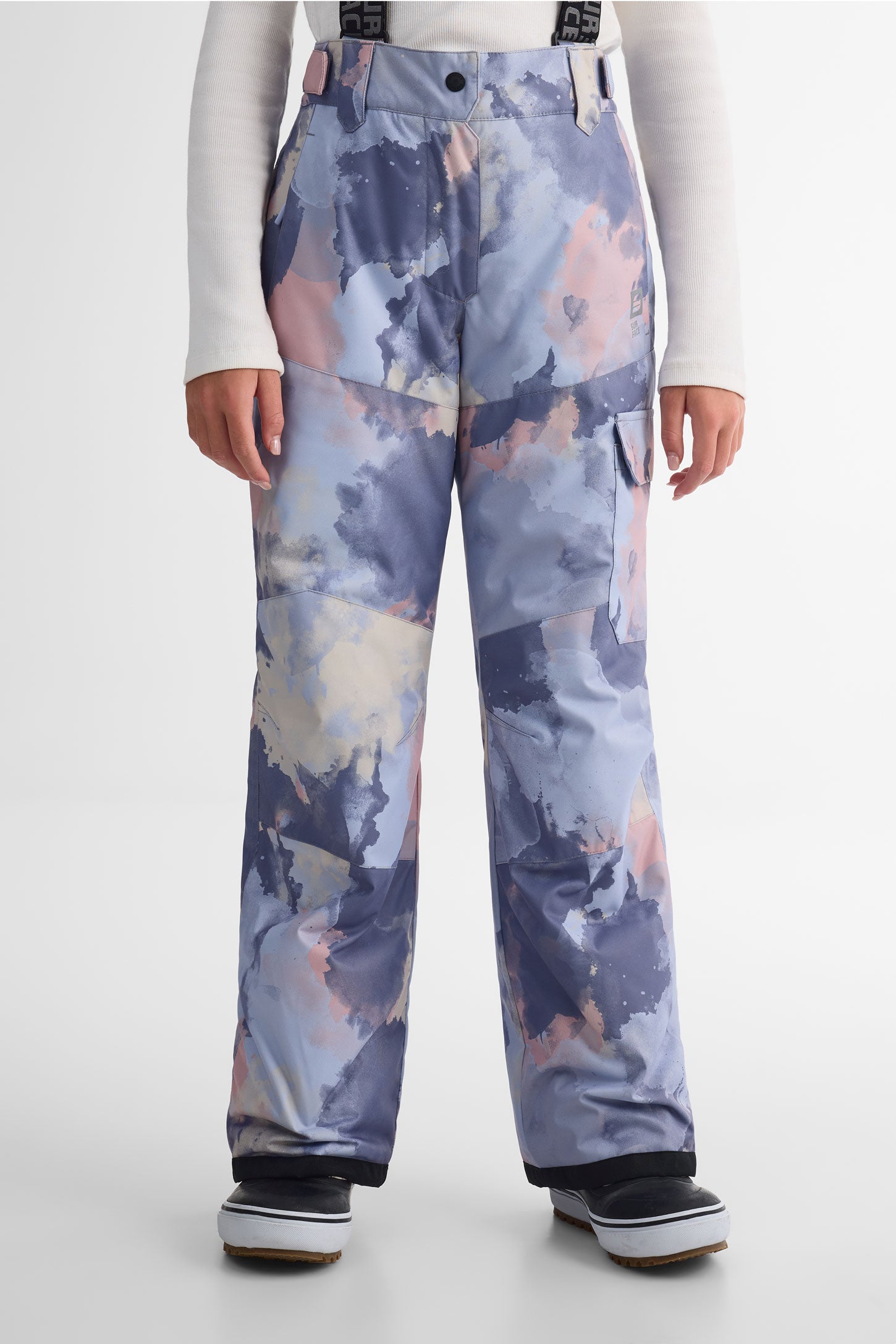 Pantalon de neige isolé - Ado fille && GRIS MULTI