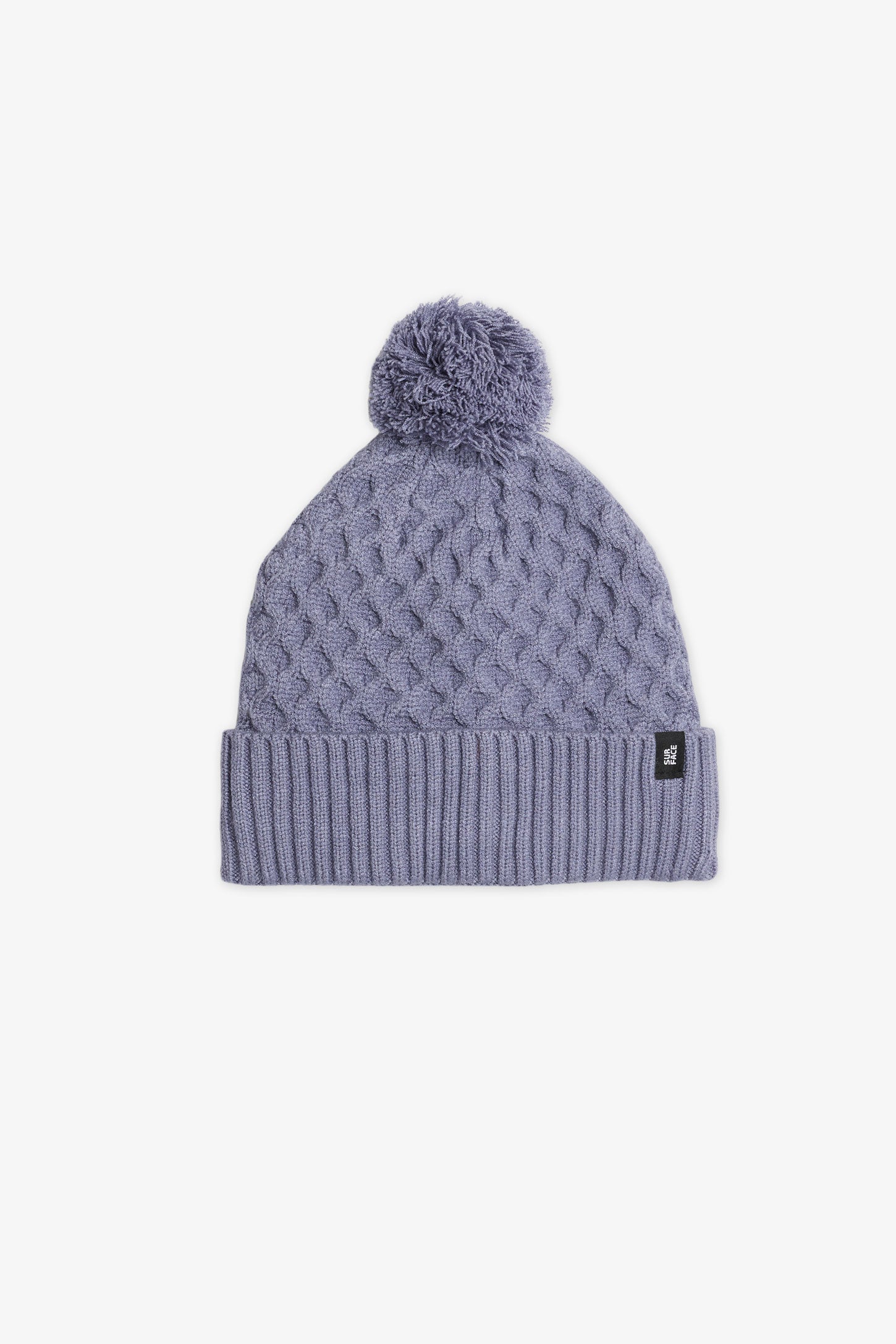 Tuque en tricot doublée micro polar - Ado fille && BLEU