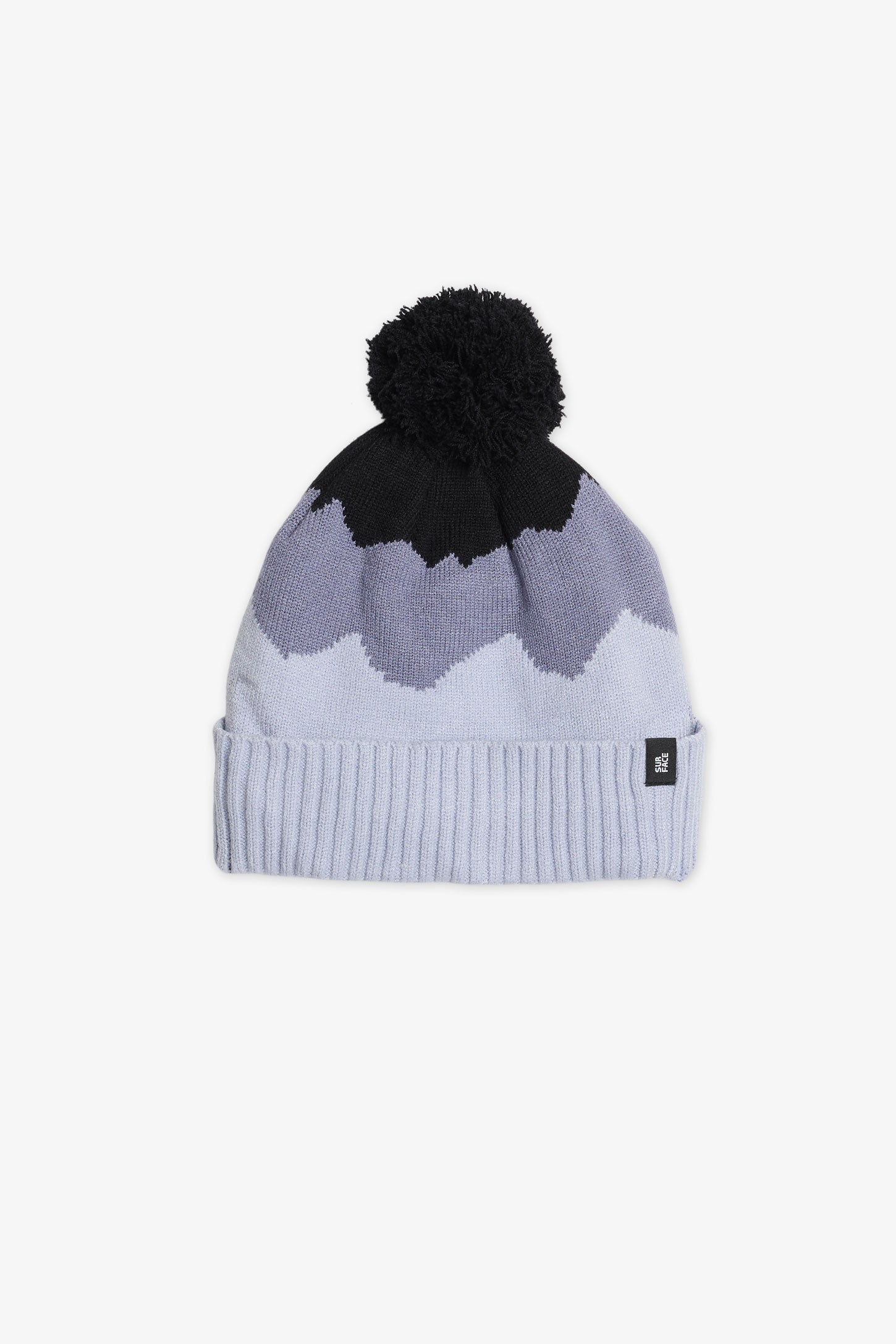 Tuque en tricot doublée micro polar - Ado fille && NOIR