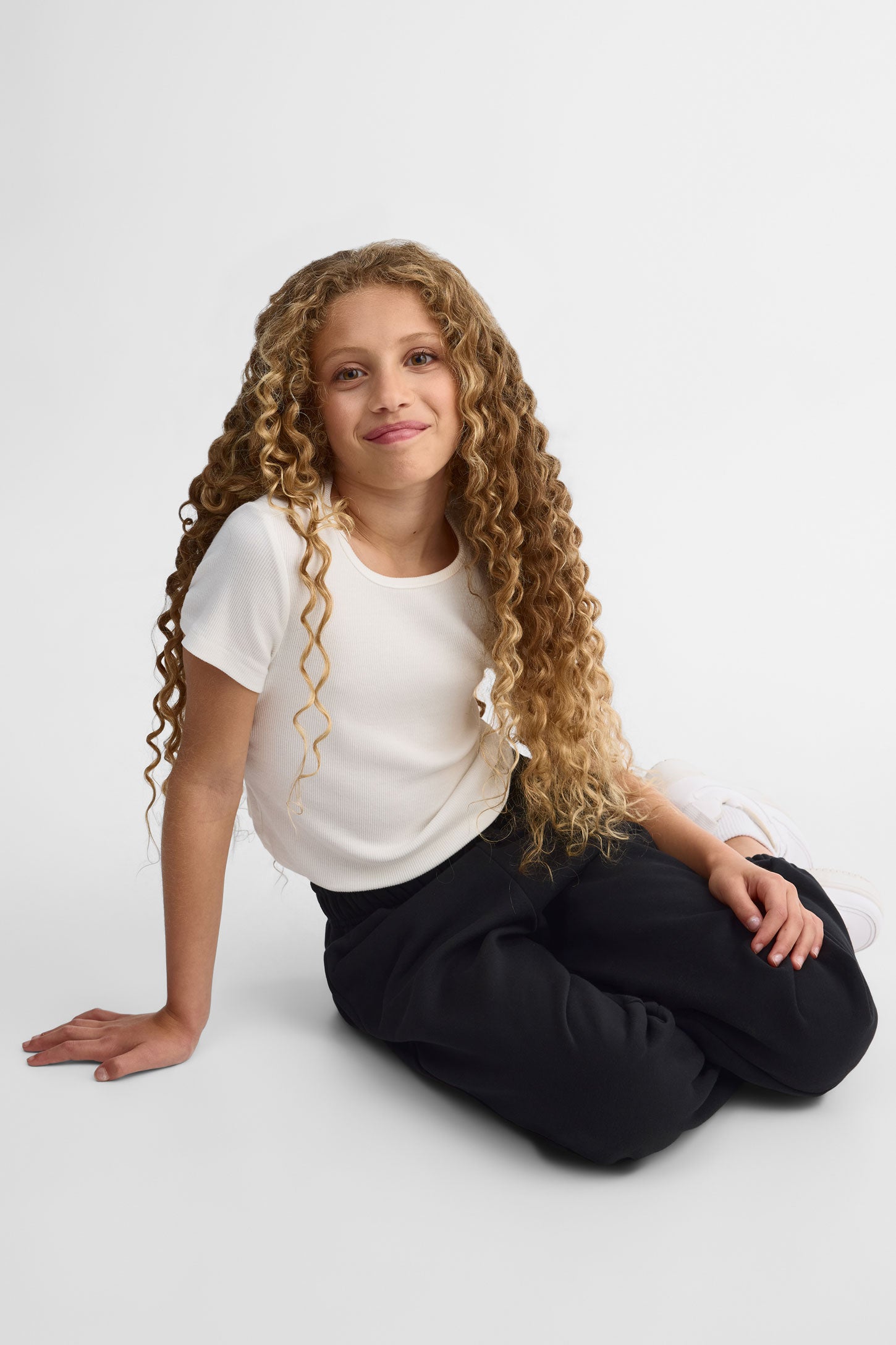 Pantalon jogging avec poches - Ado fille && NOIR