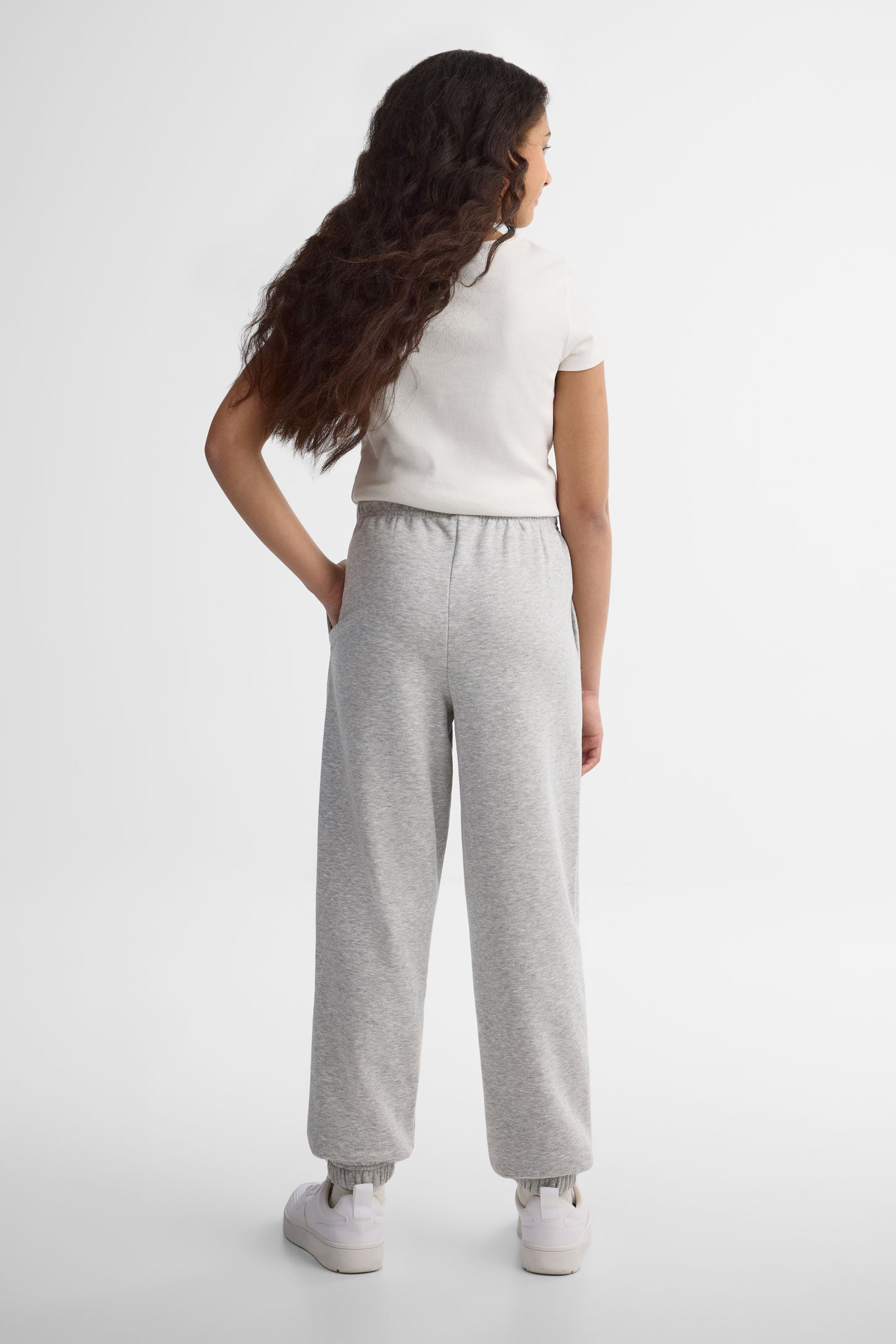 Pantalon jogging avec poches - Ado fille && GRIS MIXTE