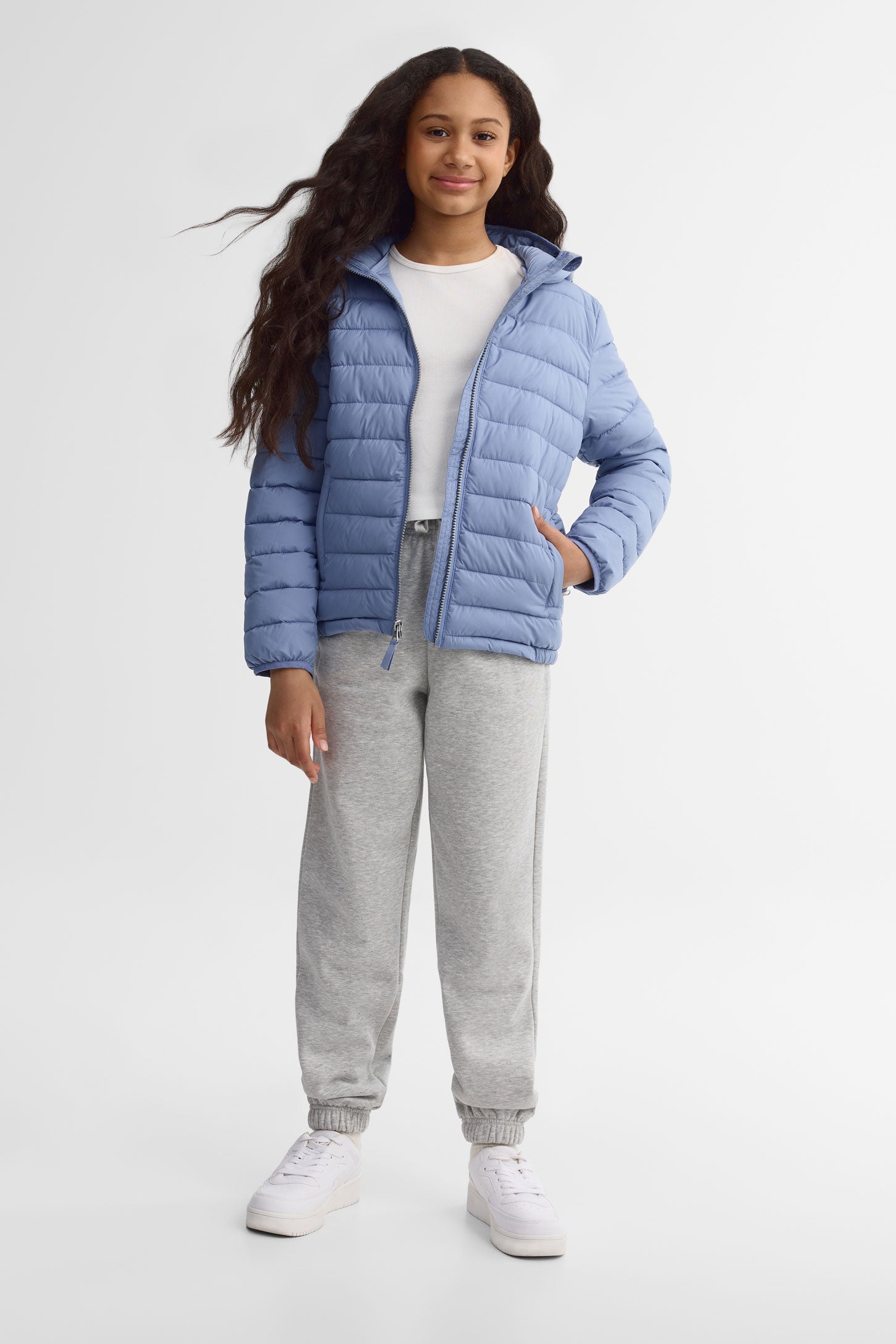 Pantalon jogging avec poches - Ado fille && GRIS MIXTE