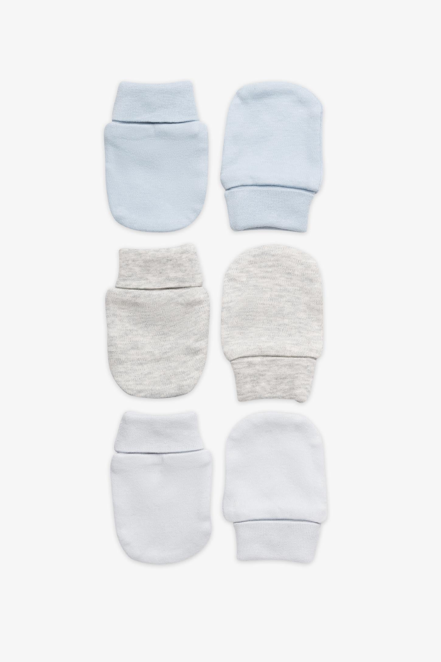 Multi pack de mitaines pour bébé - 3 paires && BLEU