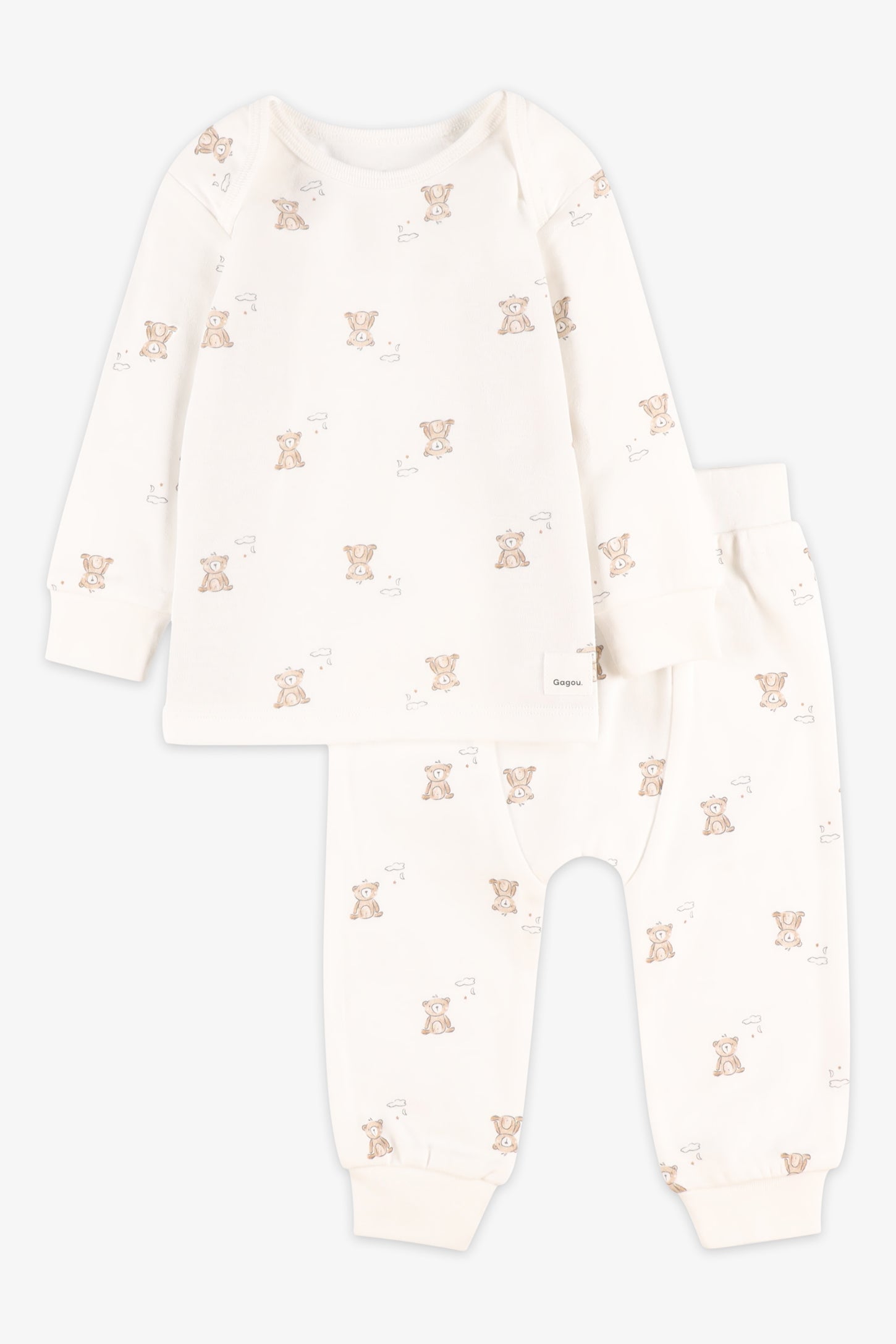 Ensemble 2-pièces coton bio, 2/30$ - Bébé && BEIGE