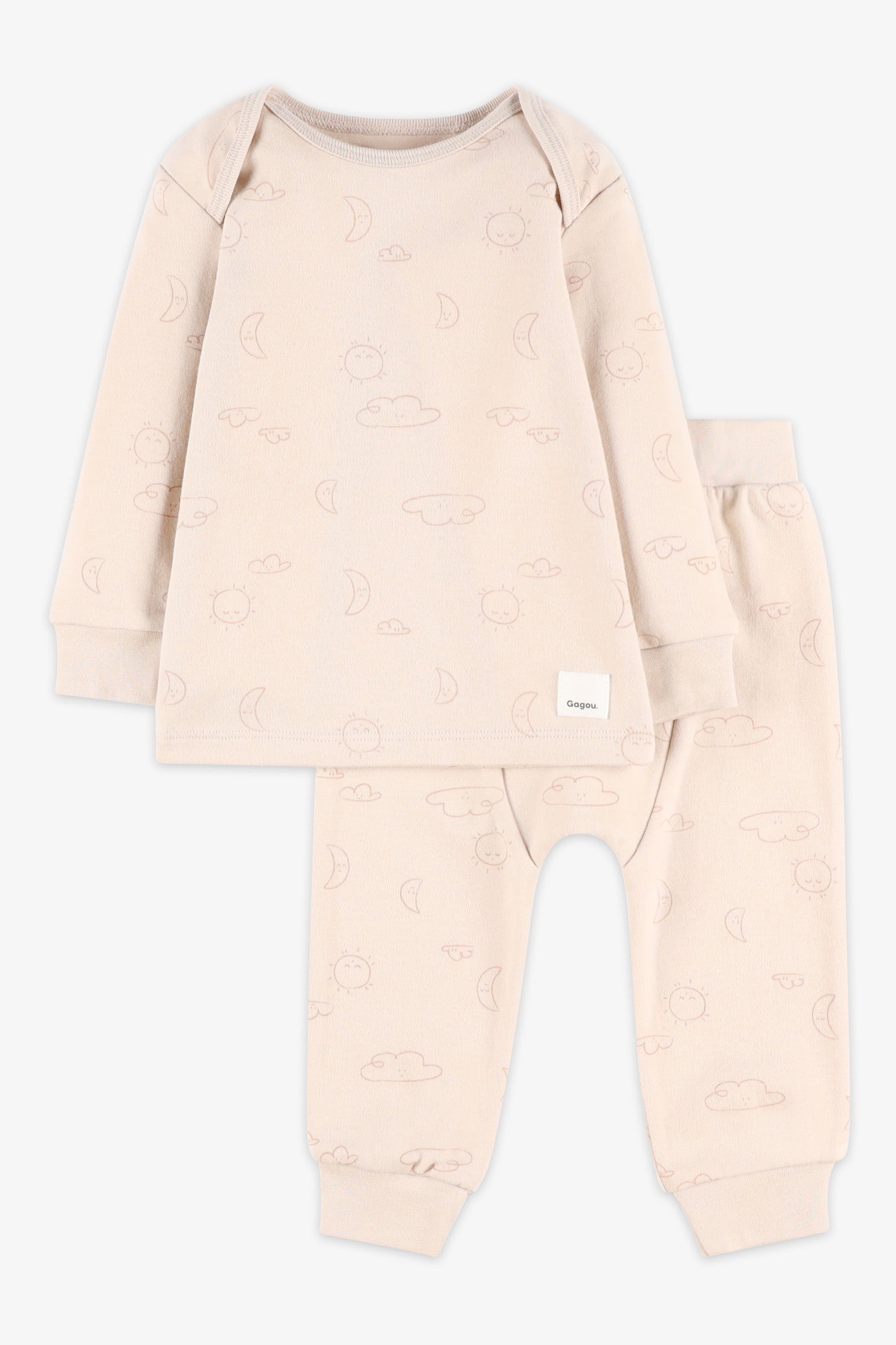 Ensemble 2-pièces coton bio, 2/30$ - Bébé && BEIGE