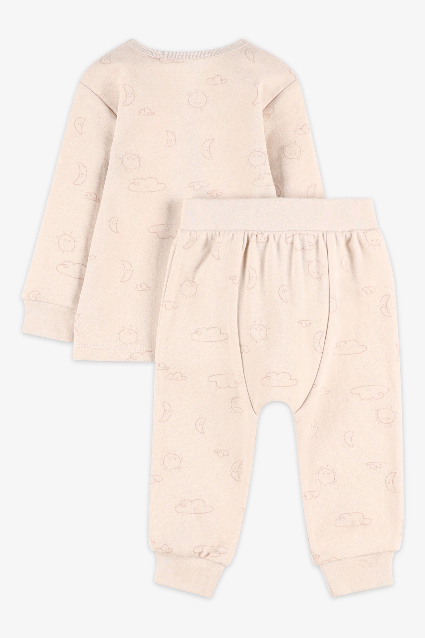 Ensemble 2-pièces coton bio, 2/30$ - Bébé && BEIGE