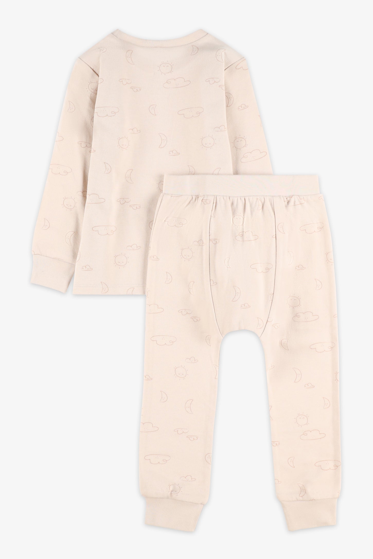 Ensemble 2-pièces coton bio, 2/30$ - Bébé && BEIGE