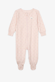 Pyjama 1-pièce coton bio - Bébé && ROSE